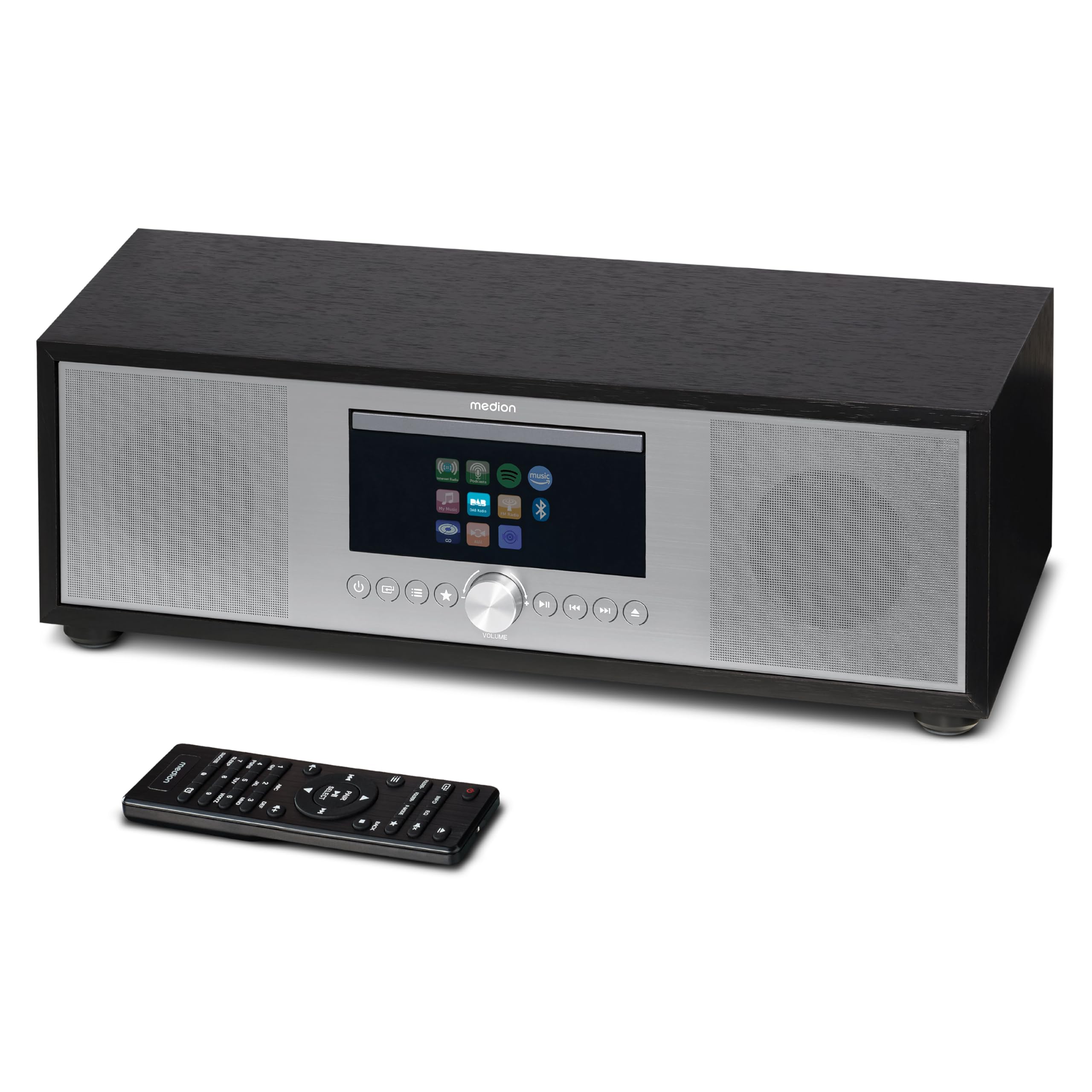 MEDION P66400 Stereoanlage Internetradio DAB+ UKW USB CD/MP3-Player Bluetooth