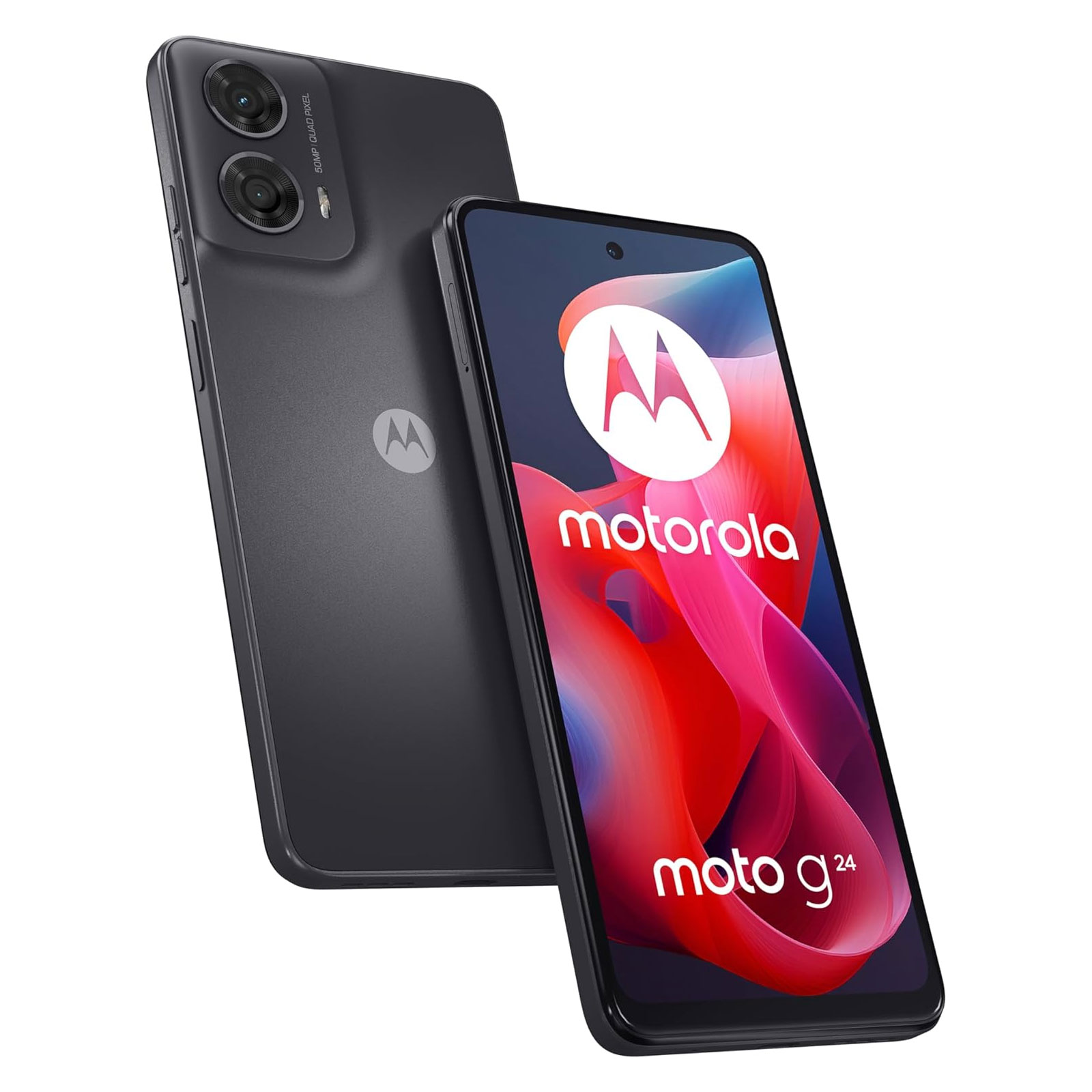 Motorola moto G24 4GB + 128GB Matte Charcoal