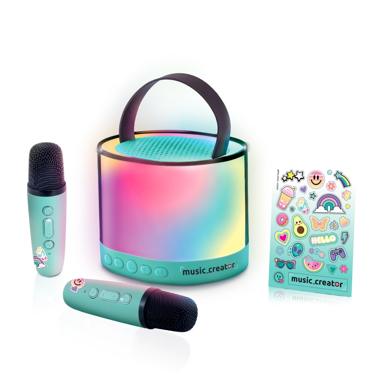 Canal Toys - Creator Mini Karaoke Station - Bluetooth-Partybox mit LED-Licht