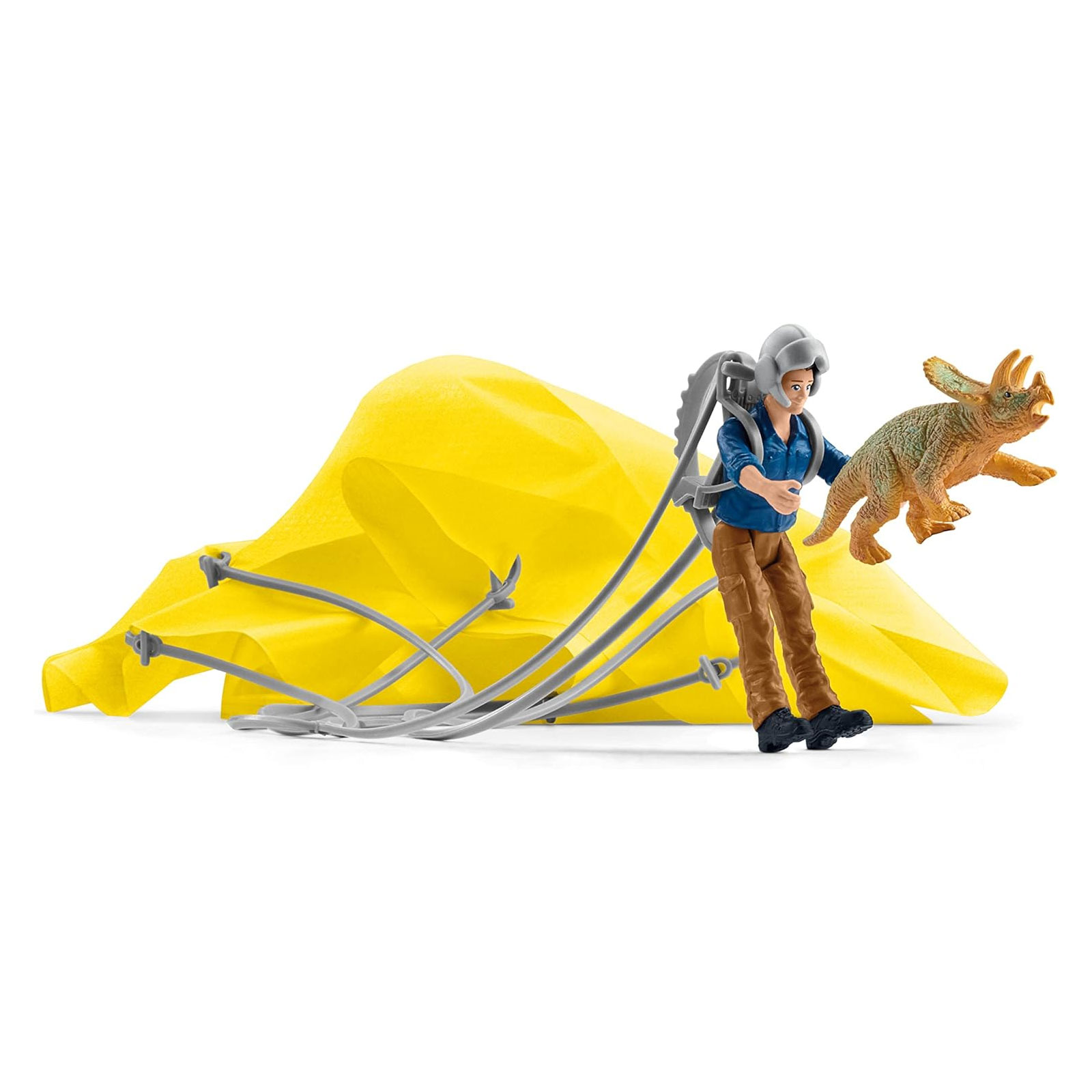 Schleich Dino Fallschirmrettung Spielfiguren-Set (41471)