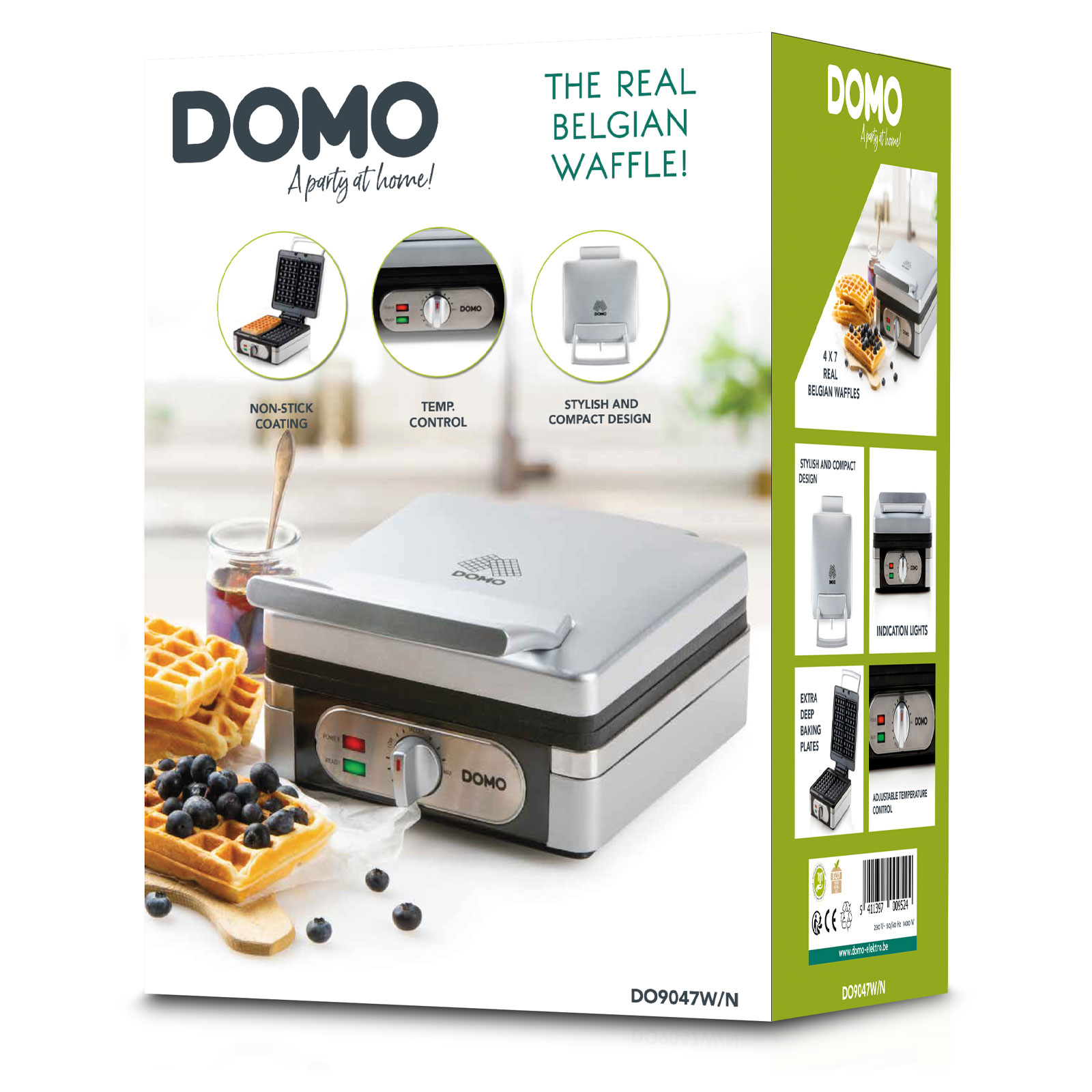 Domo DO9047W Waffelautomat Domo DO9047W Waffelautomat