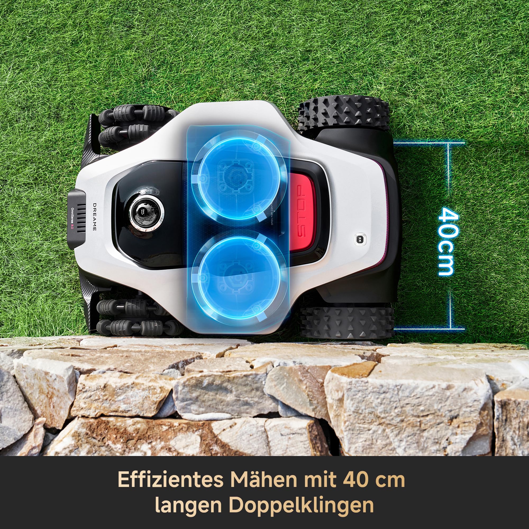 DREAME A3 AWD Pro 3500 Robot-Rasenmäher, für 3500 m²