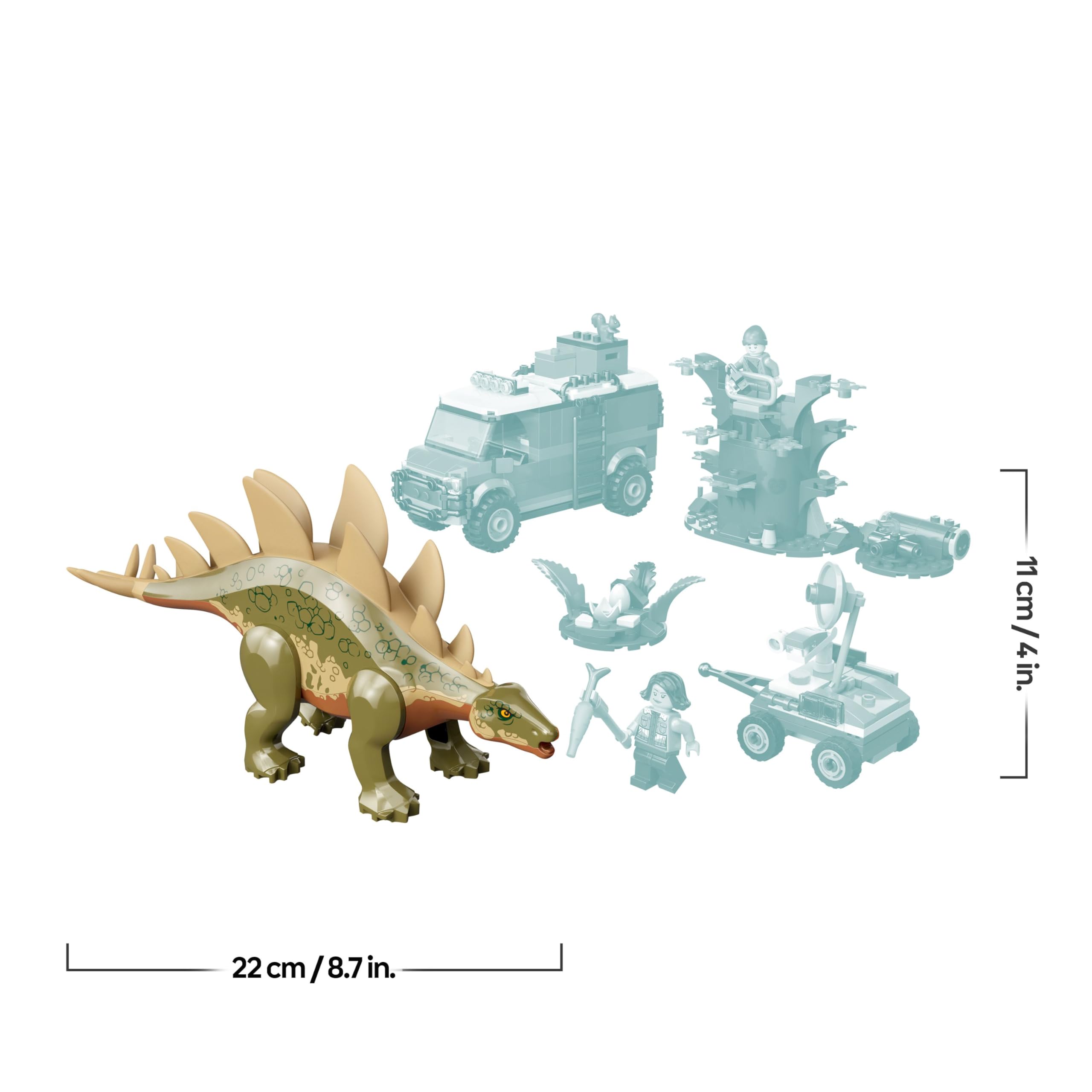 LEGO Jurassic World Dinosaurier-Missionen: Entdeckung des Stegosaurus 76965