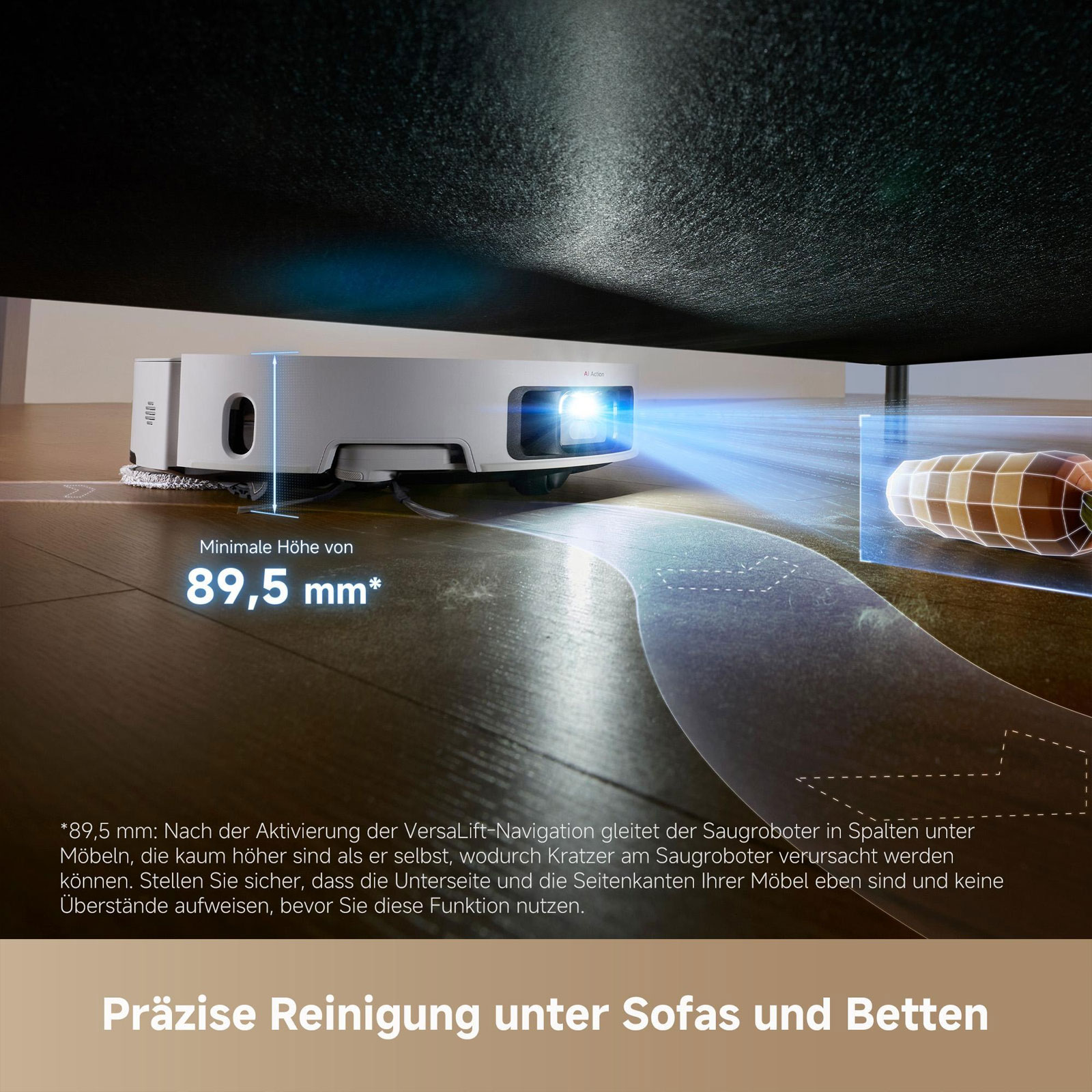 Dreame L50 Pro Ultra Saugroboter mit Wischfunktion