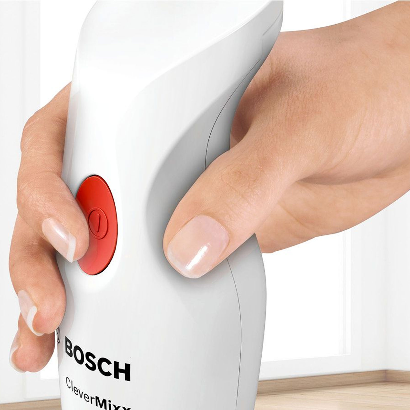Bosch MSM24100 Stabmixer 400 Watt Metall-Fuß CleverMixx weiß/deep red Bosch MSM24100 Stabmixer 400 Watt Metall-Fuß CleverMixx weiß/deep red