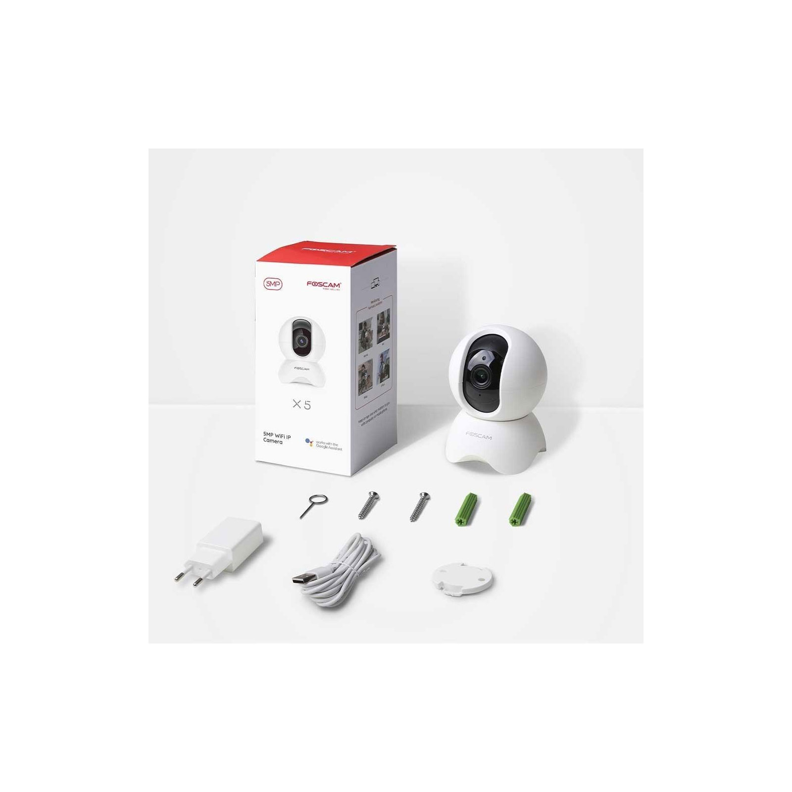 Foscam X5, 5 MP WLAN-Überwachungskamera