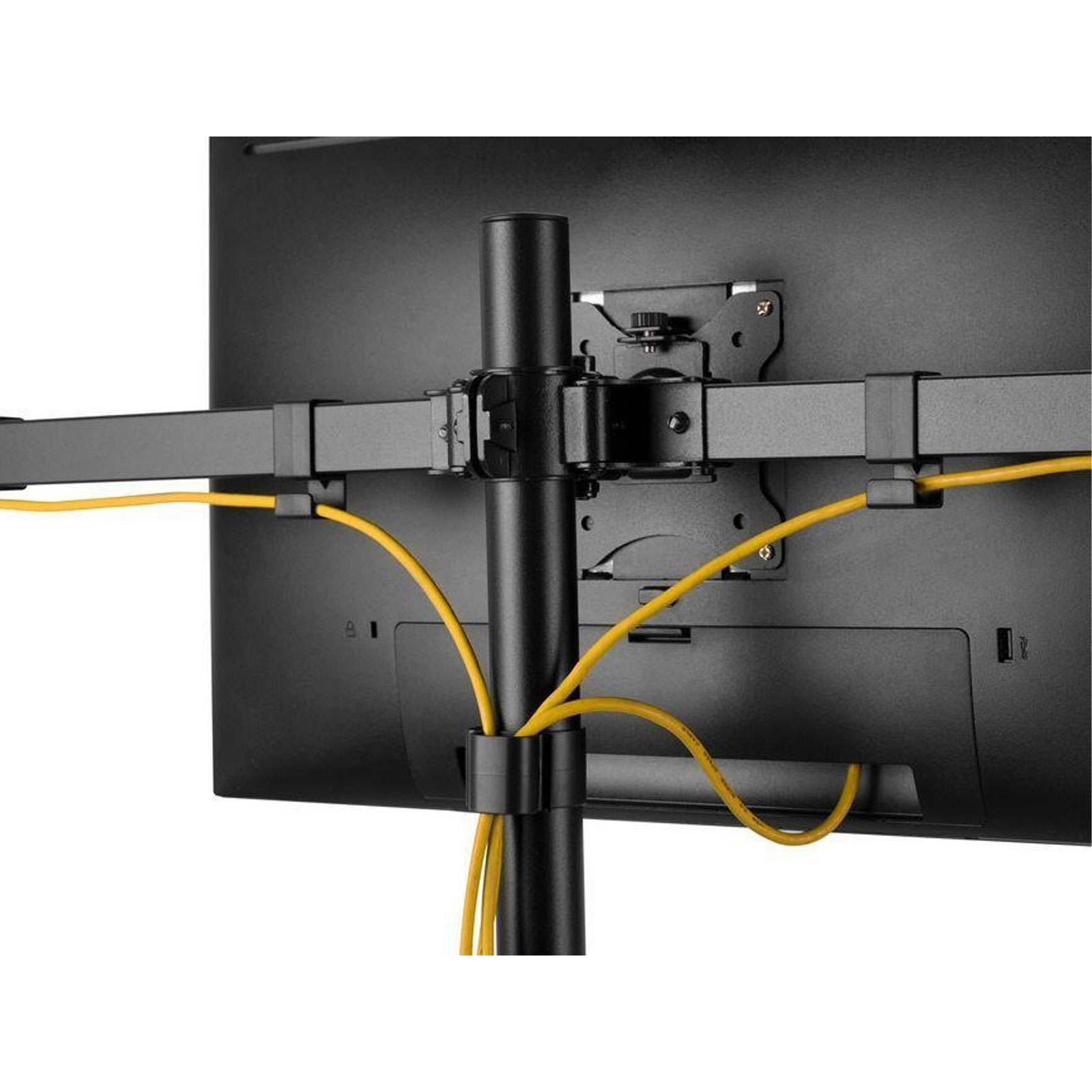 Equip 17"-32" Schwenkbare 6-Monitor-Schreibtischhalterung, Schwarz