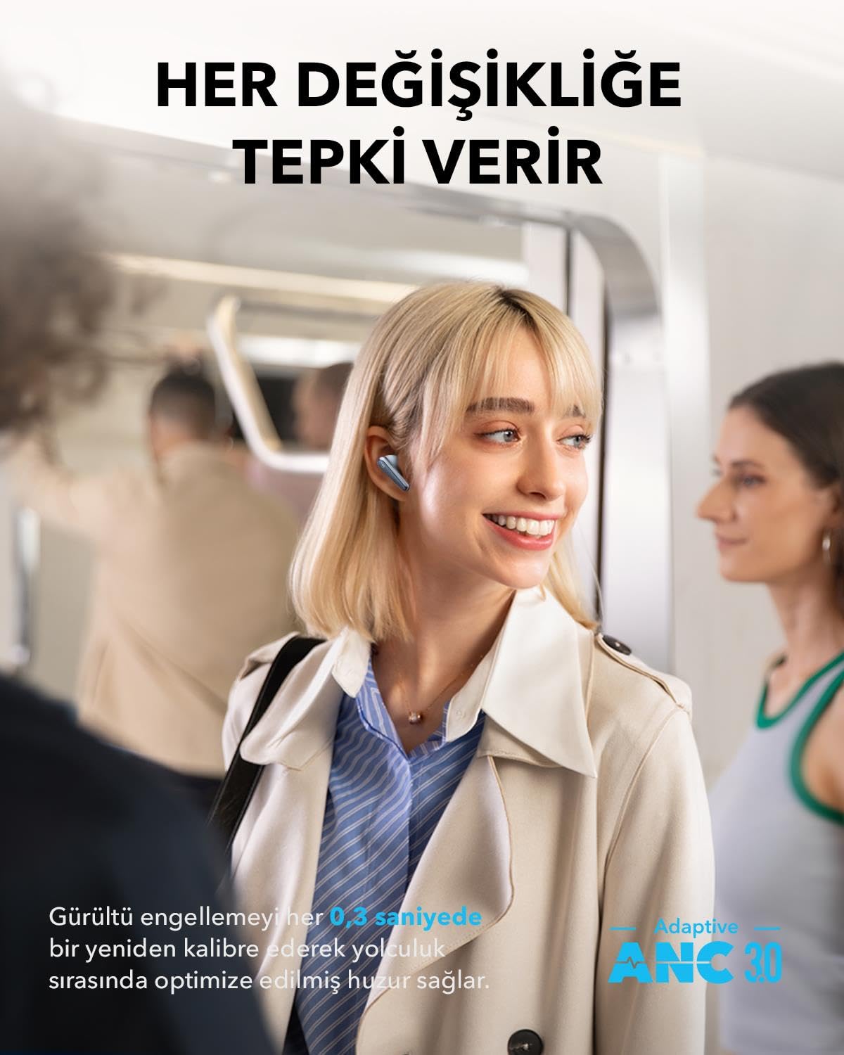 soundcore Liberty 4 Pro von Anker, Kabellose Noise Cancelling Kopfhörer