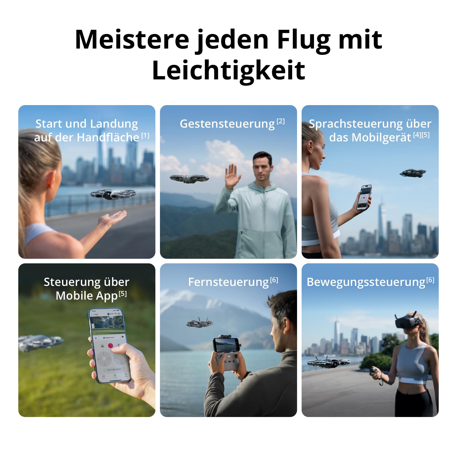 DJI Neo 2 (nur Drohne), Leicht und Faltbar