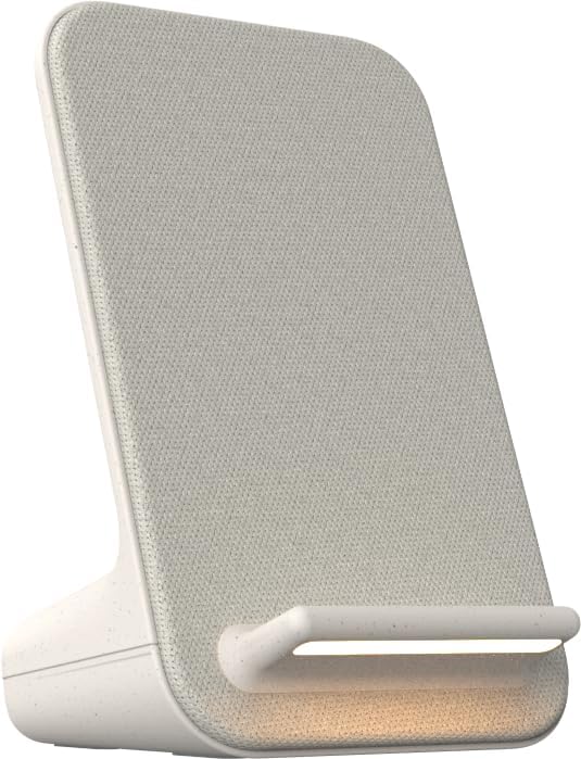 Doro Aurora Wireless Charger Stand, Bone