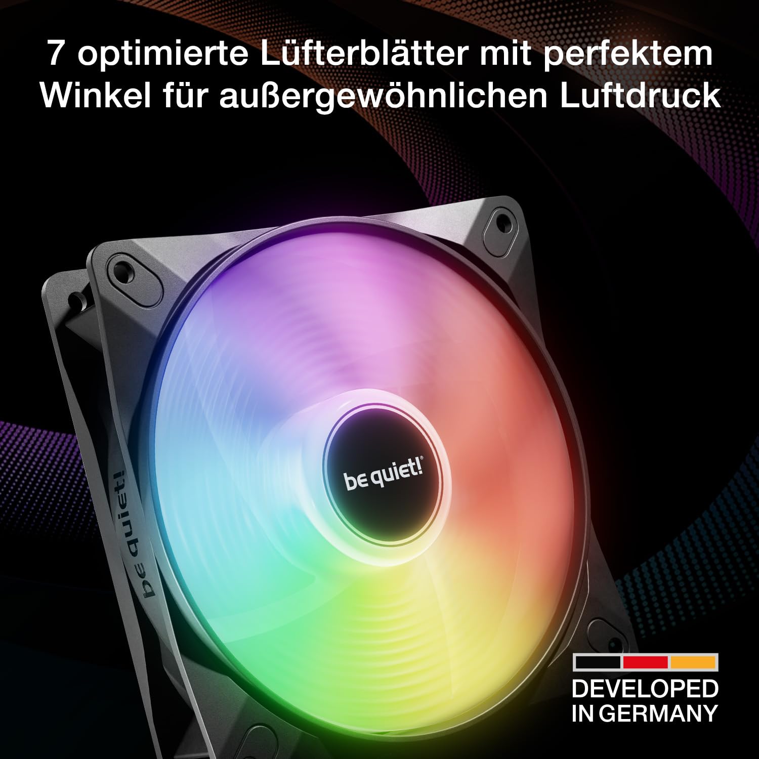 be quiet! Light Wings LX 120mm PWM Reverse Black Lüfter