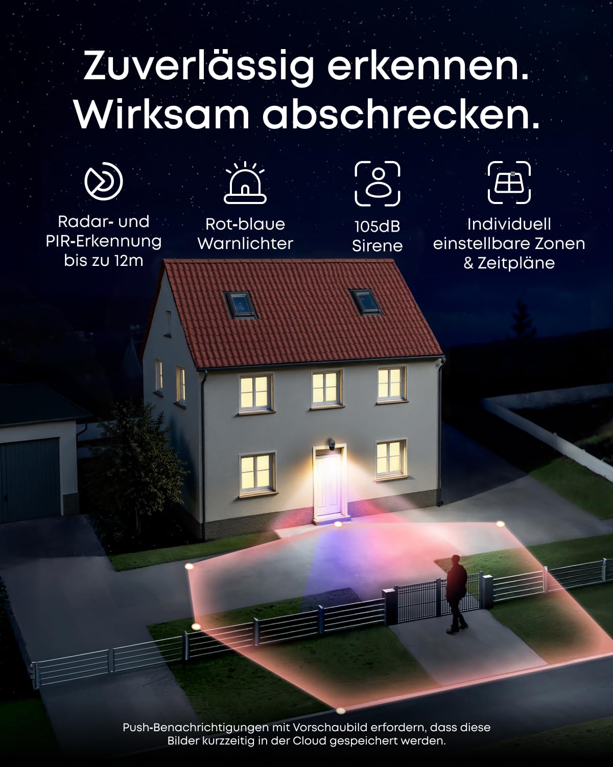 eufy Security eufyCam S4, kabellose Solar‑Outdoor‑Überwachungskamera