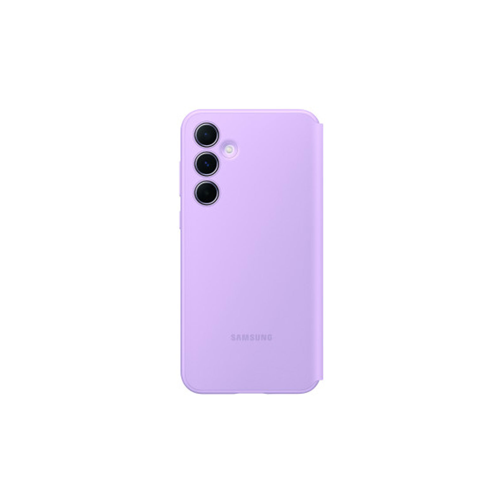 Samsung EF-ZA556 für Galaxy A55 Smart View Wallet Case Lavender Handyhülle (EF-ZA556CVEGWW)