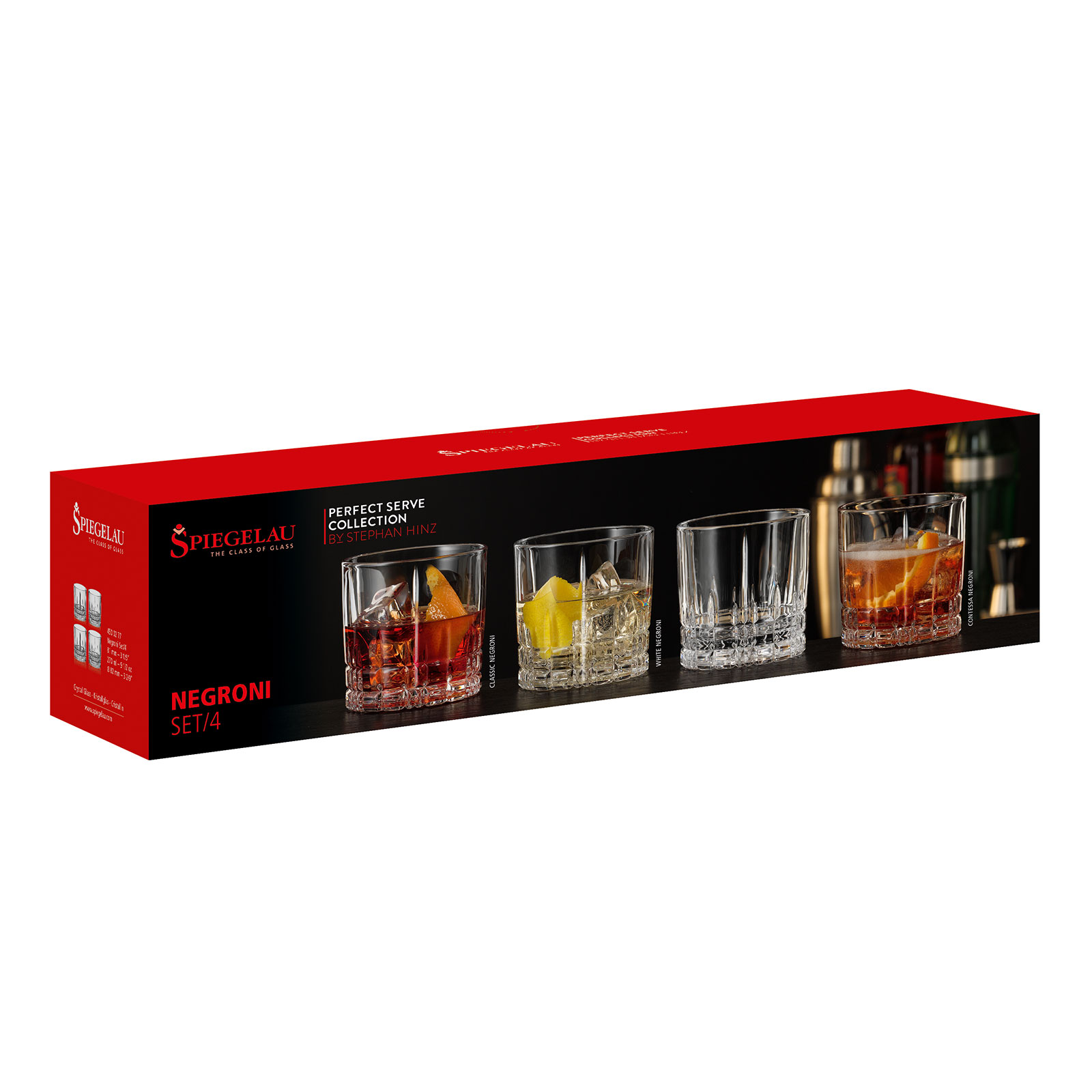 Spiegelau Negroni Set/4 Perfect Serve Collection