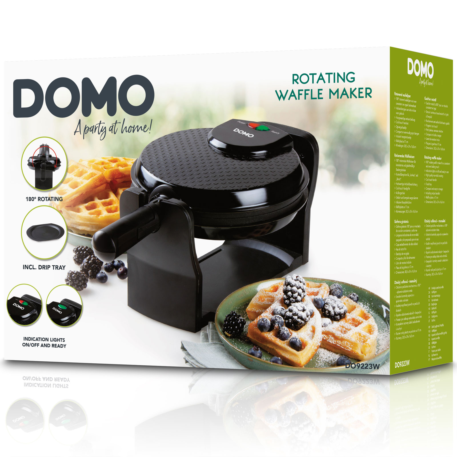 Domo DO9223W Waffeleisen Domo DO9223W Waffeleisen