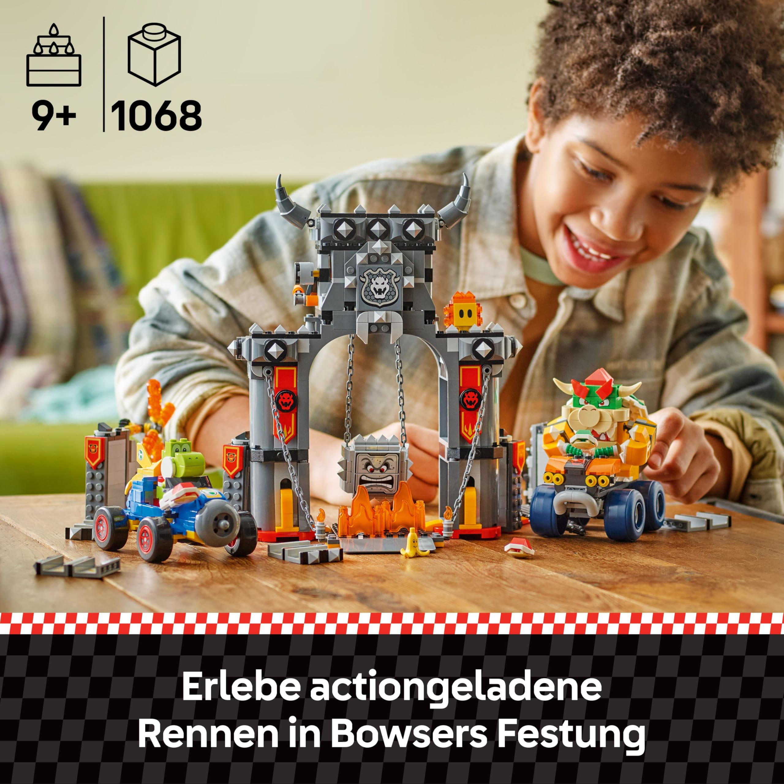 LEGO Super Mario: Mario Kart - Bowsers Schloss 72039