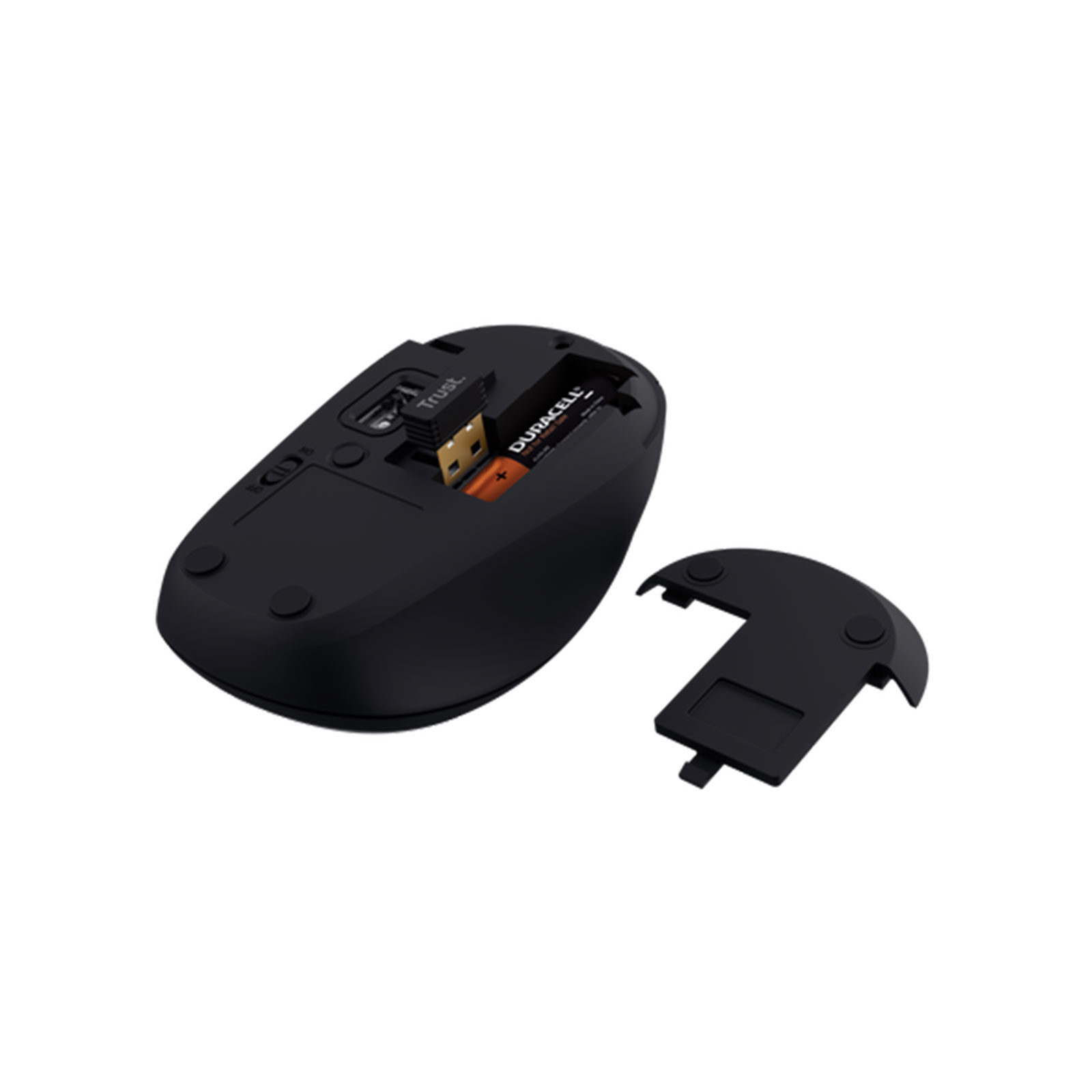YVI+ WIRELESS MOUSE BLACK