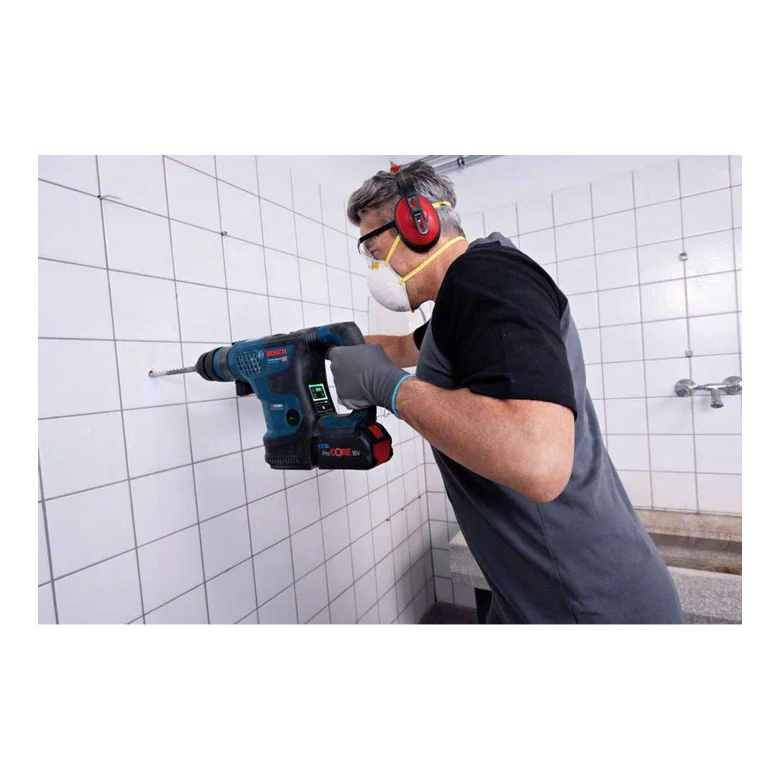 Bosch Professional GBH 18V-34 CF (2xPC 5.5, GAL 1880 CV CC) Akkubohrhammer