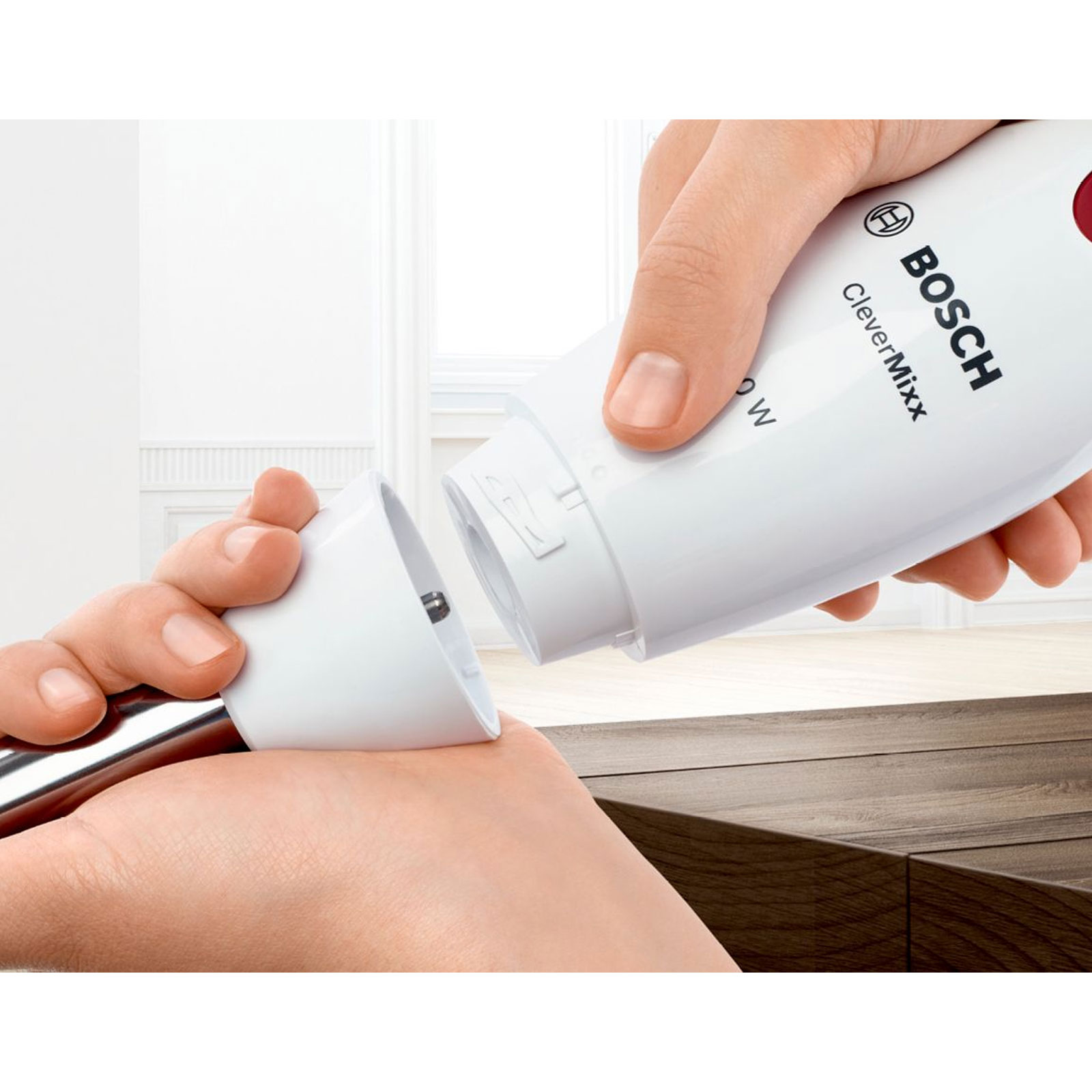 Bosch MSM24100 Stabmixer 400 Watt Metall-Fuß CleverMixx weiß/deep red Bosch MSM24100 Stabmixer 400 Watt Metall-Fuß CleverMixx weiß/deep red