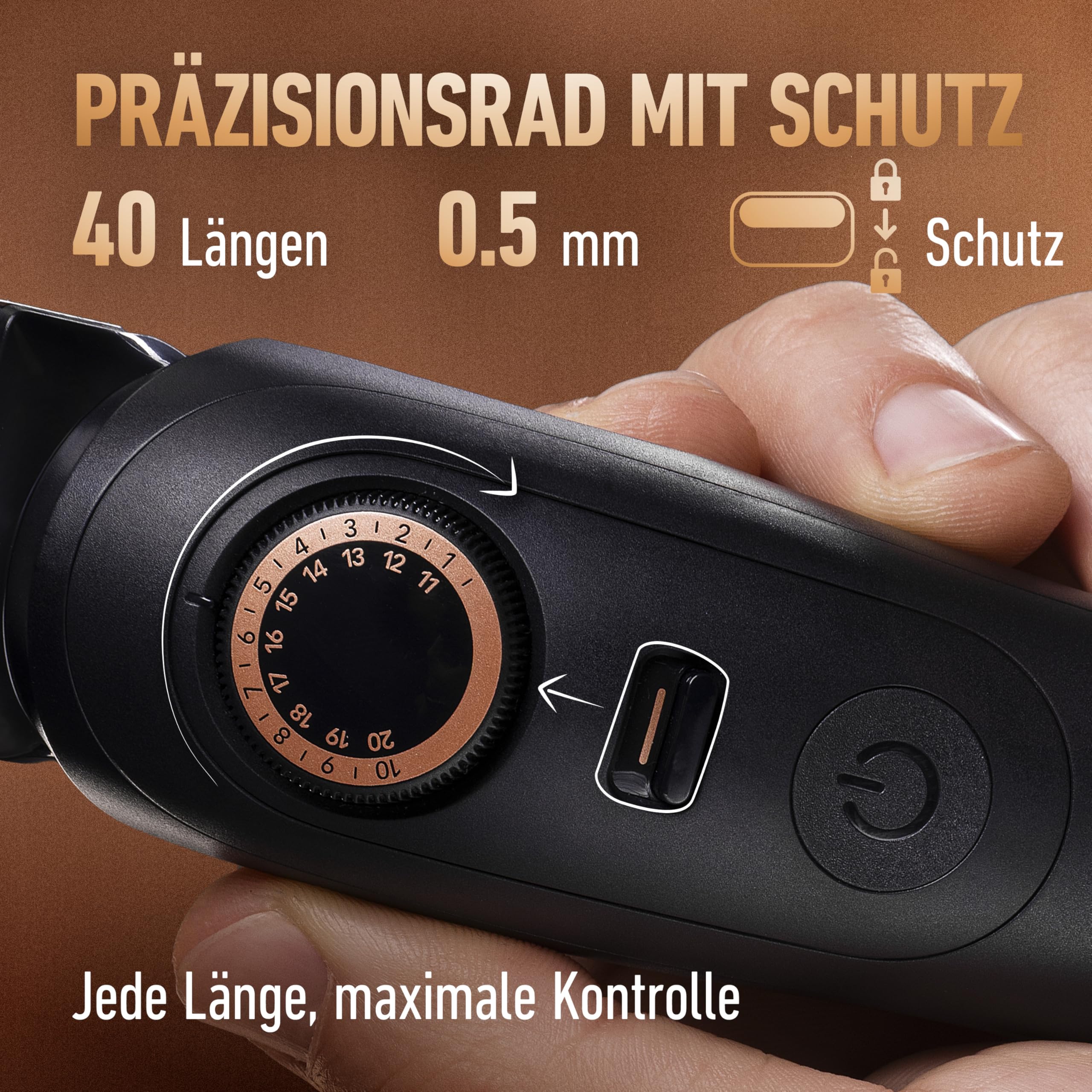 King C Gillette Barttrimmer Herren PRO MAX