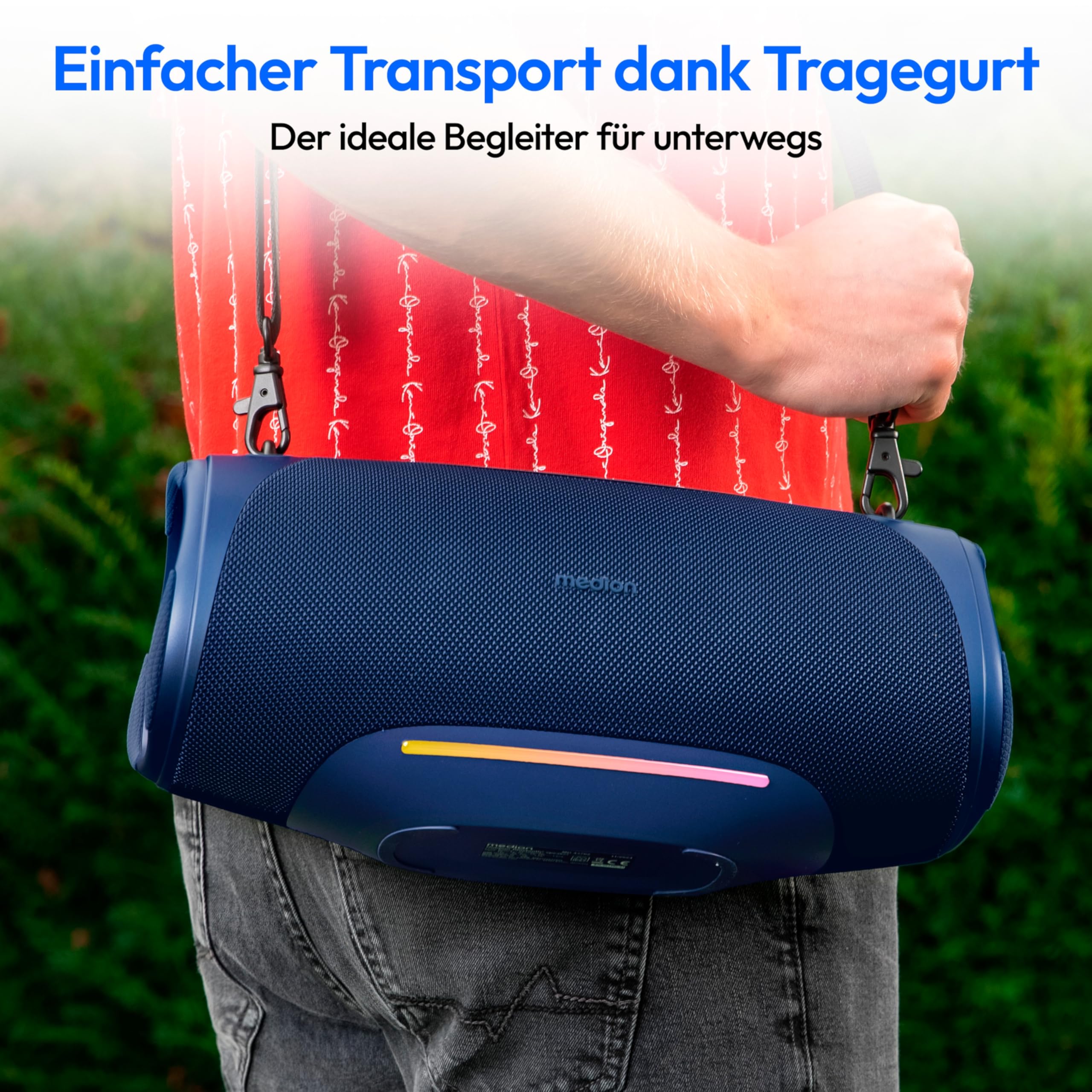 MEDION P61762 tragbarer Bluetooth Lautsprecher