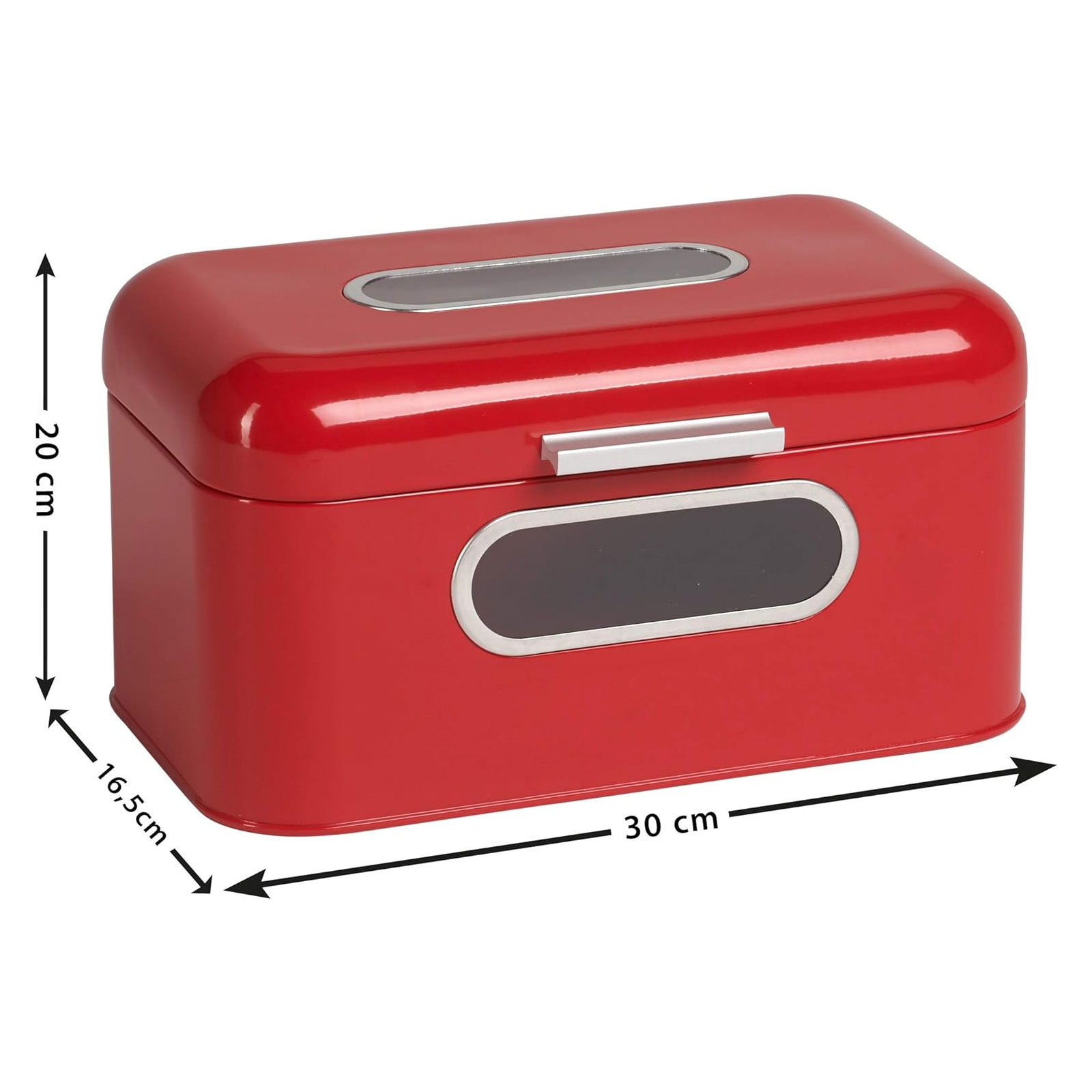 Echtwerk EW-BB-0111S2 Retro-Brotkasten small schwarz
