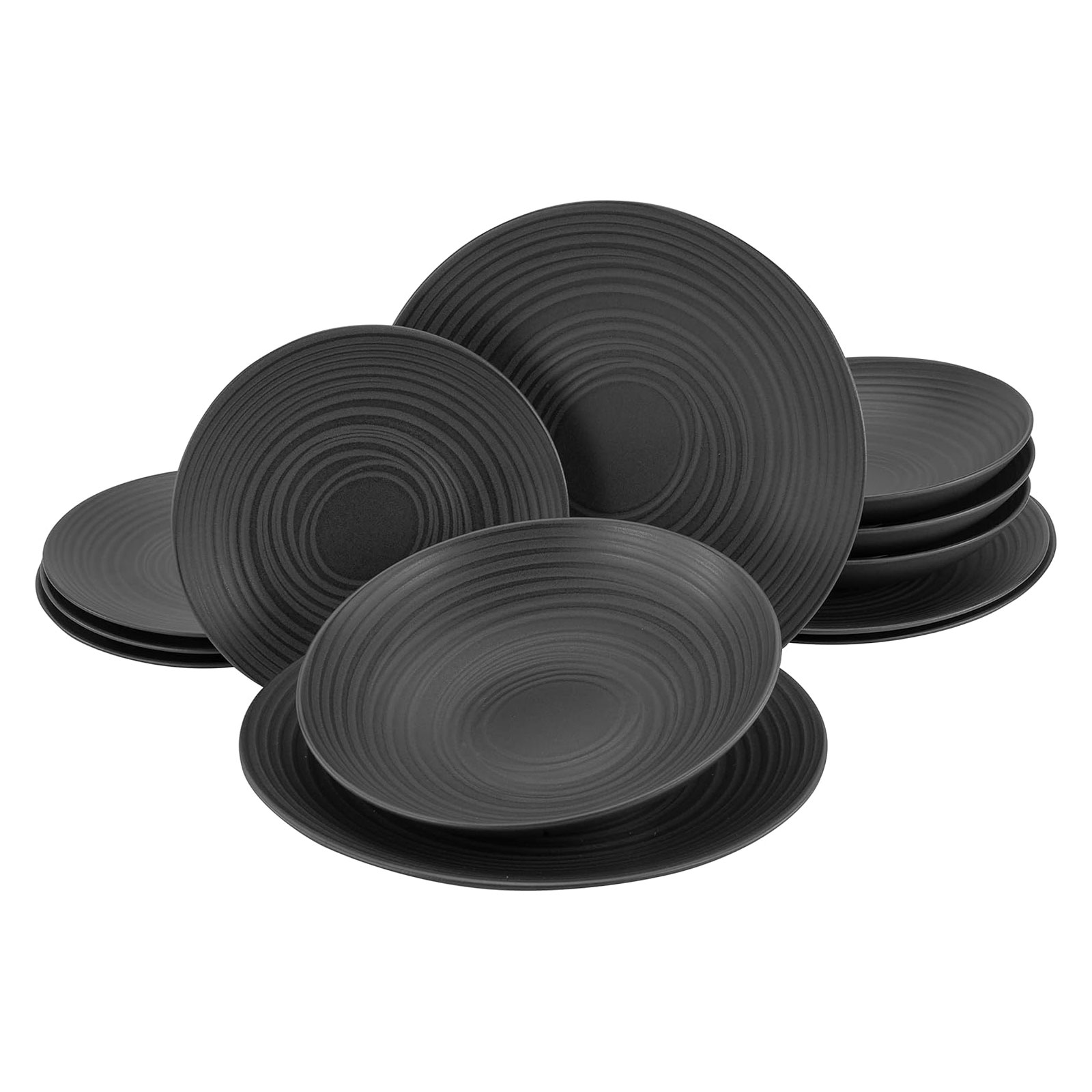 CreaTable 23205 Tafelservice Elements Collection Lava Stone