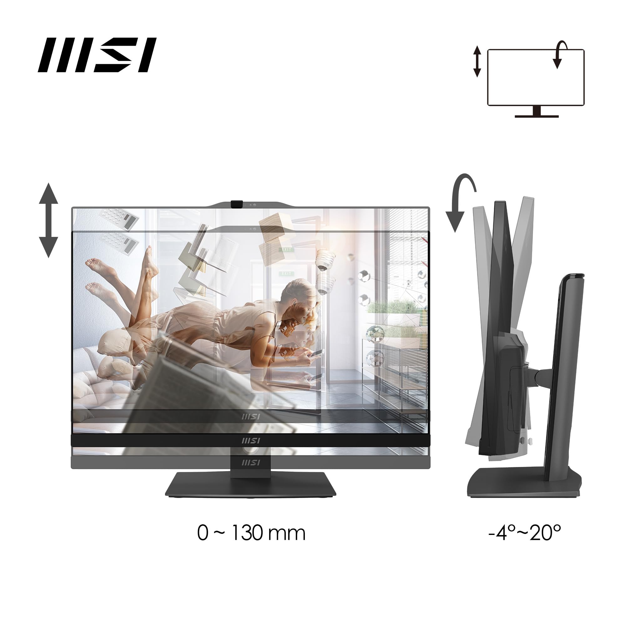 MSI Modern AM272P 1M-1234DE All in One PC