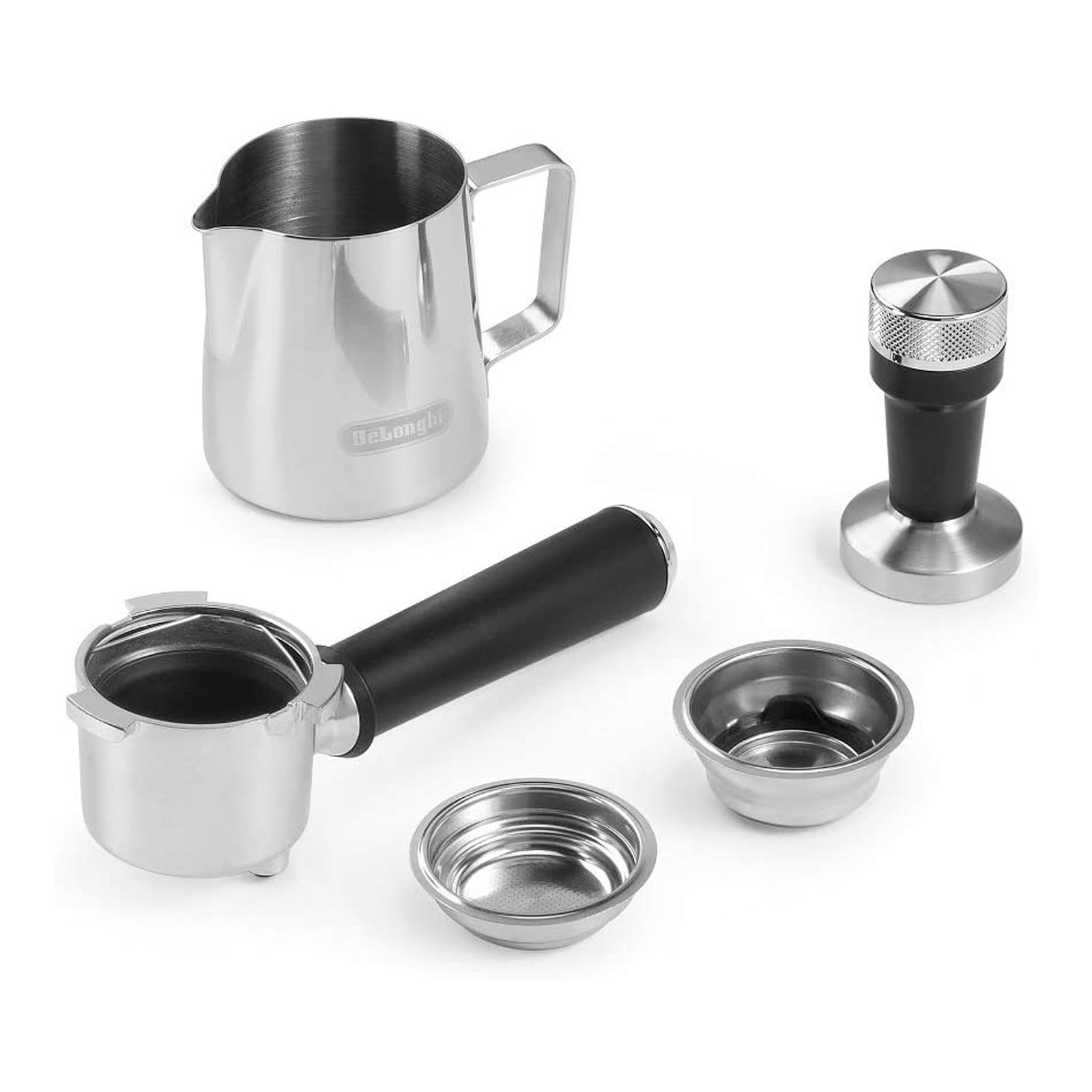 DeLonghi EC 785.BG DEDICA METALLICS THE BARISTA PACK Espressomaschine beige