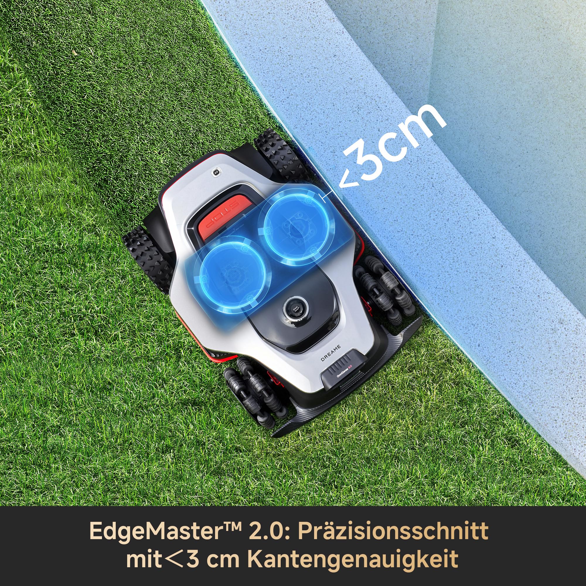 DREAME A3 AWD Pro 3500 Robot-Rasenmäher, für 3500 m²