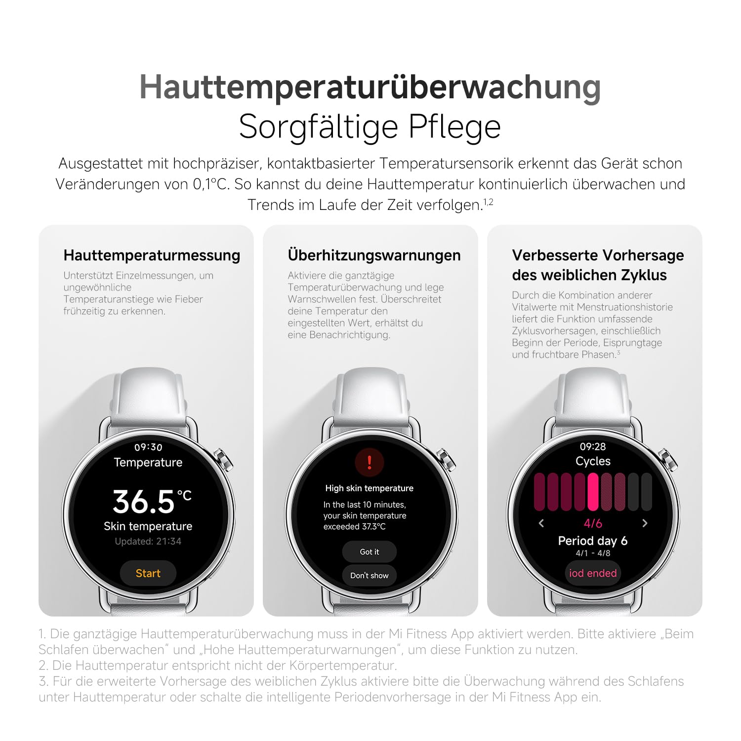 XIAOMI Watch S4 41mm Smartwatch – Edelstahlgehäuse