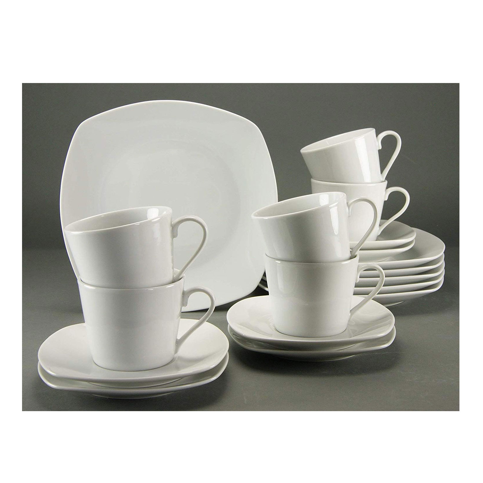 CreaTable, 19510, Serie Amelie weiss, Kaffeeservice 18 tlg