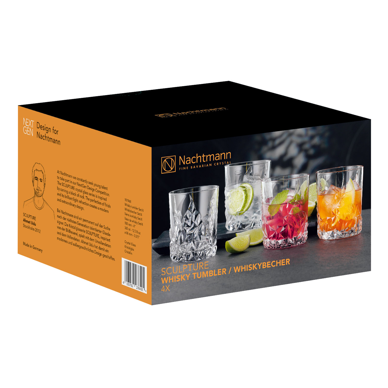 Nachtmann Whiskyglas Sculpture, 4er-Set