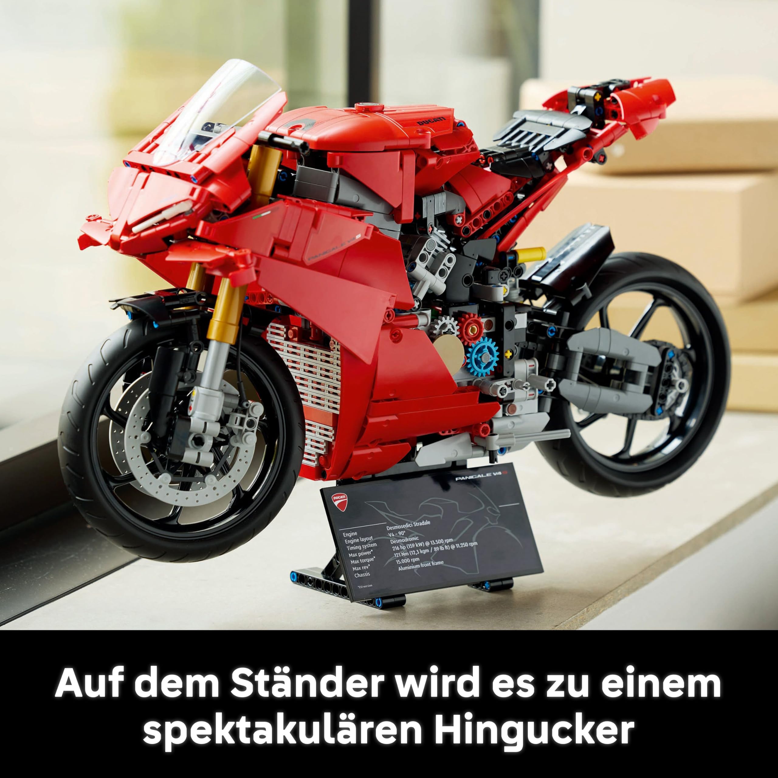 LEGO Technic Ducati Panigale V4 S Motorrad 42202