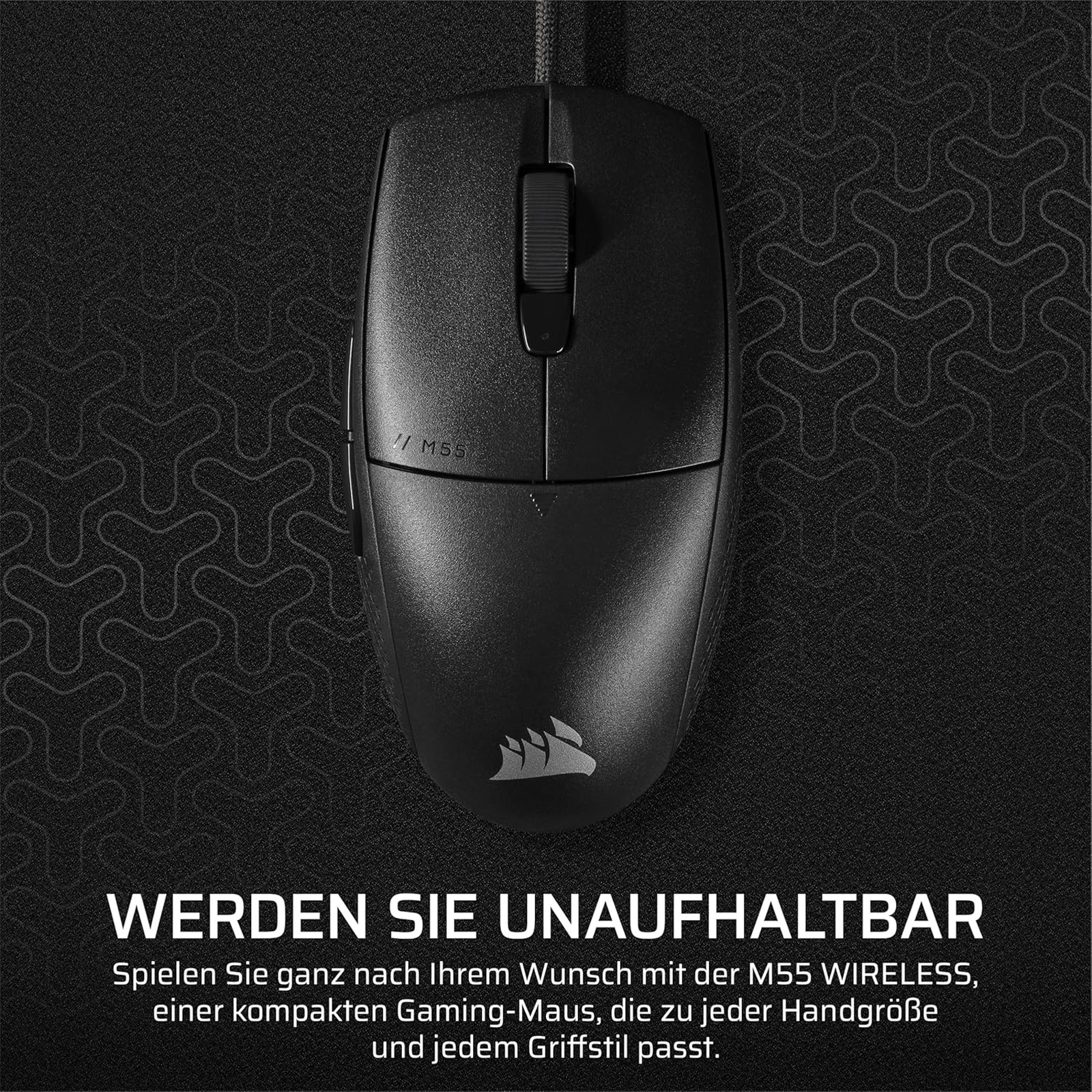 Corsair M55 Leichte FPS-Gaming-Maus mit Kabel