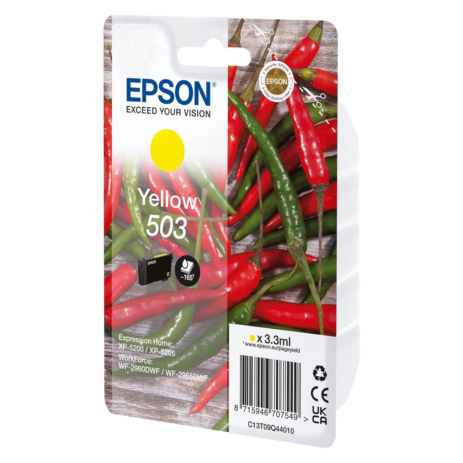 Epson 503 Chillies gelb Druckerpatrone