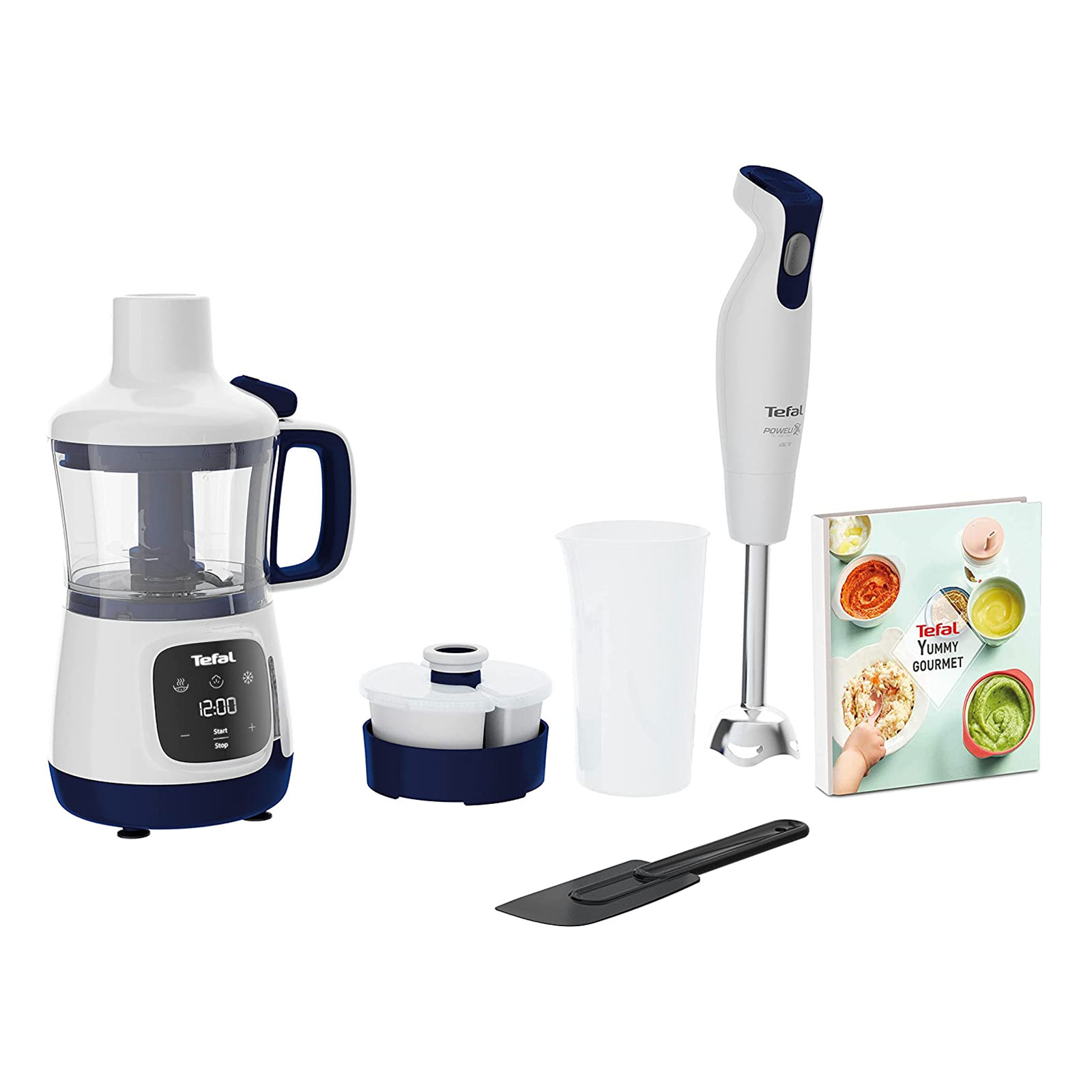 Tefal HB55W4 Yummy Gourmet Baby Stabmixer Tefal HB55W4 Yummy Gourmet Baby Stabmixer