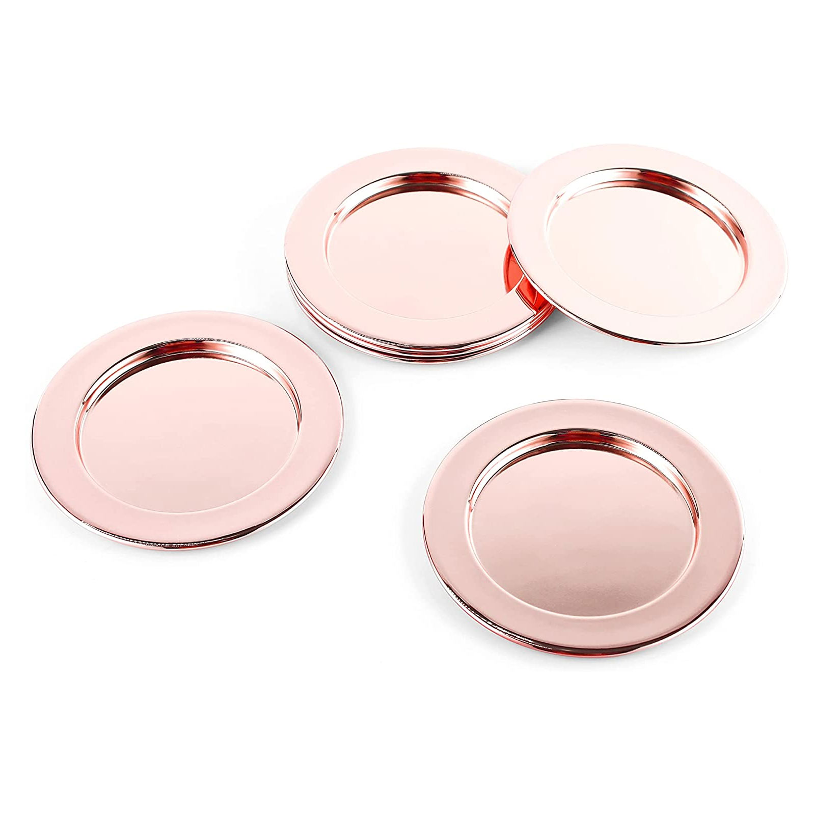 Echtwerk  DEKORATIVES GLASUNTERSETZER 6TLG Echtwerk  DEKORATIVES GLASUNTERSETZER 6TLG