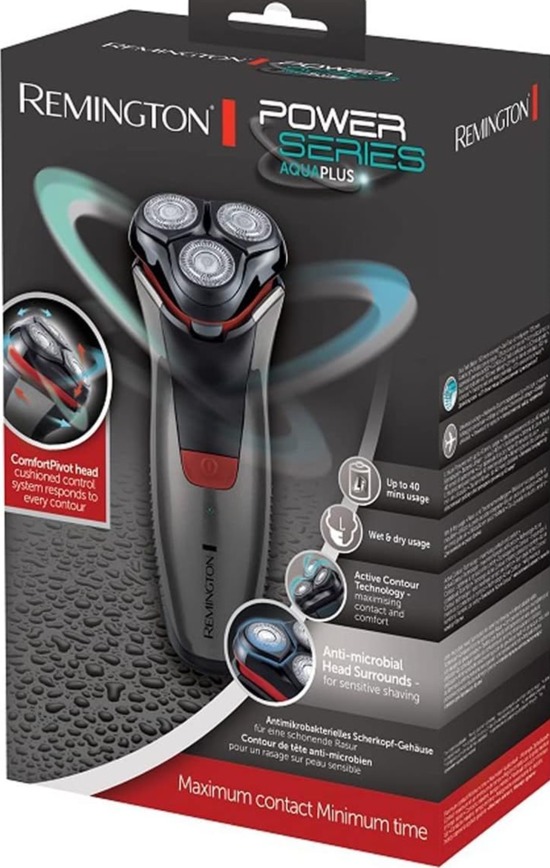 Remington PR1350 PowerSeries Aqua Plus Rasierer