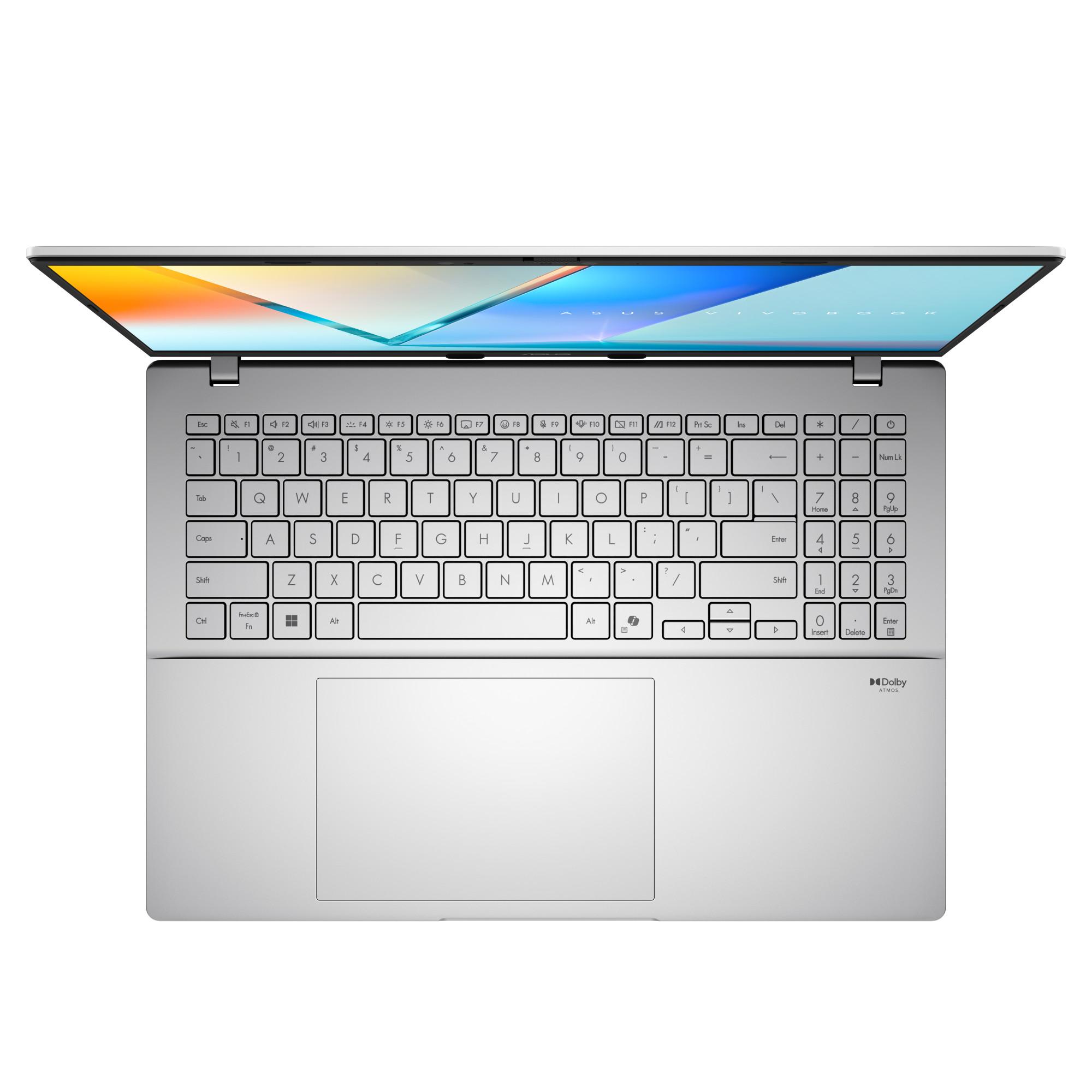 ASUS Vivobook S 16, Silber, 16 Zoll Notebook