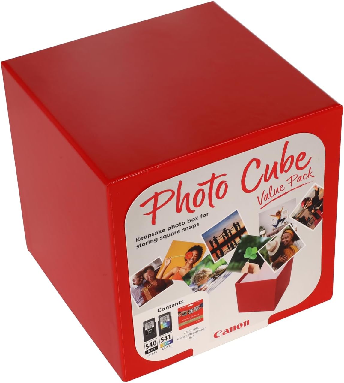 Canon PG560/CL561+PP201 Photo Cube, Tinte+Fototpapier 