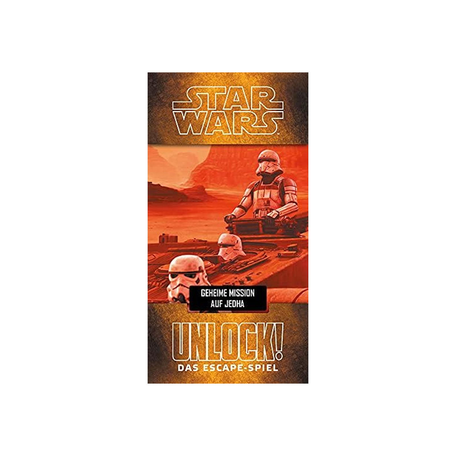 Asmodee Unlock! Star Wars: Geheime Mission auf Jedha Kartenspiel, ab 10 Jahre