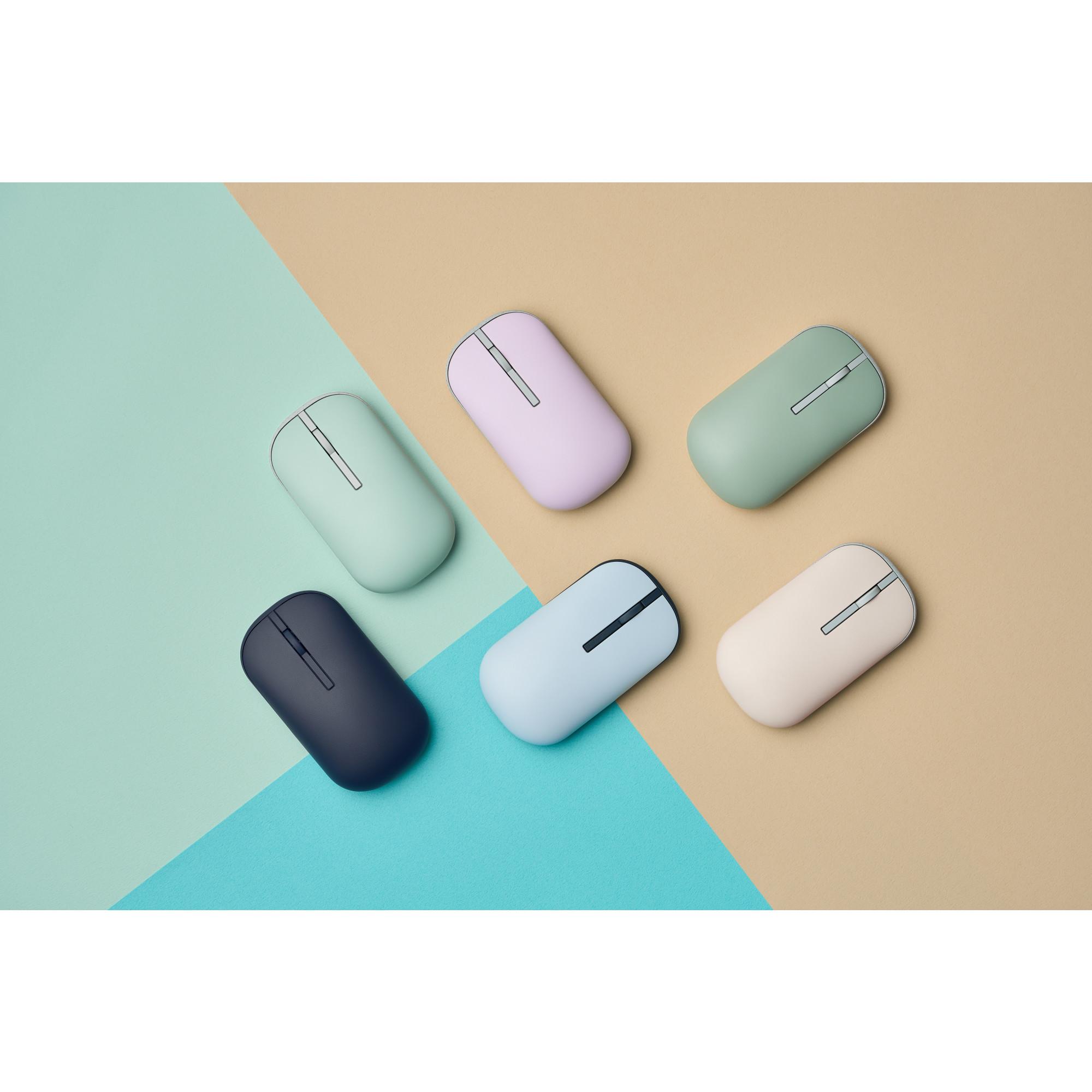 ASUS Marshmallow leise kabellose Bluetooth® Maus MD100 Lite Grau