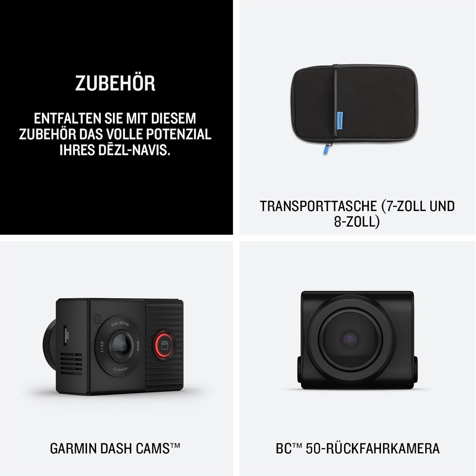 Garmin dēzl LGV820 MT-D - smartes LKW-Navigationsgerät mit 8" (20,3cm) Farbdisplay