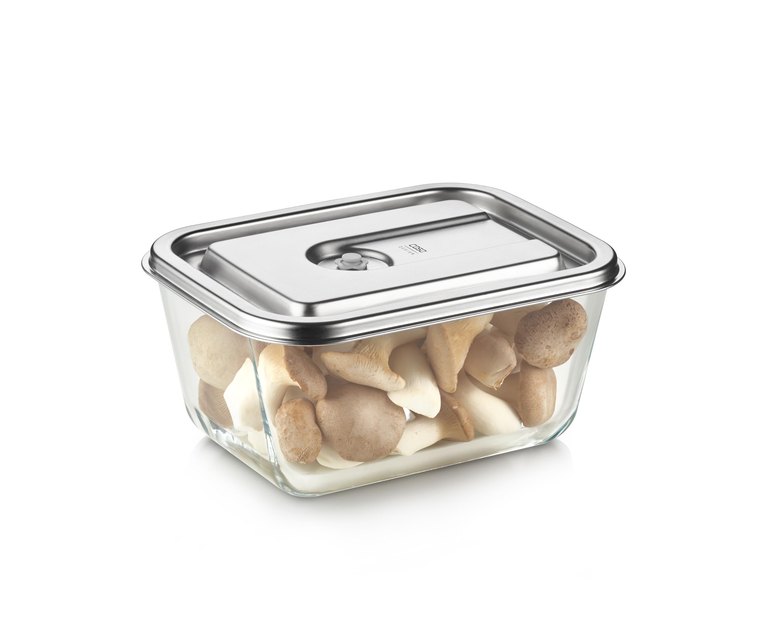 Caso VacuBoxx Inox 2.6 - Vakuum-Frischebehälter, 2600 ml