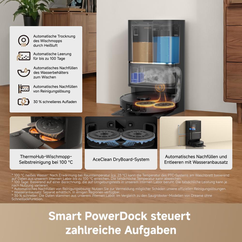dreame L50 Ultra AE Saugroboter 28.000 Pa Wischsauger