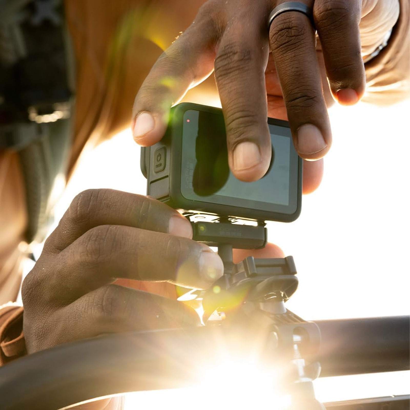 GoPro Halterung mit Magnetverriegelung (Mit Hero13 Black kompatibel)