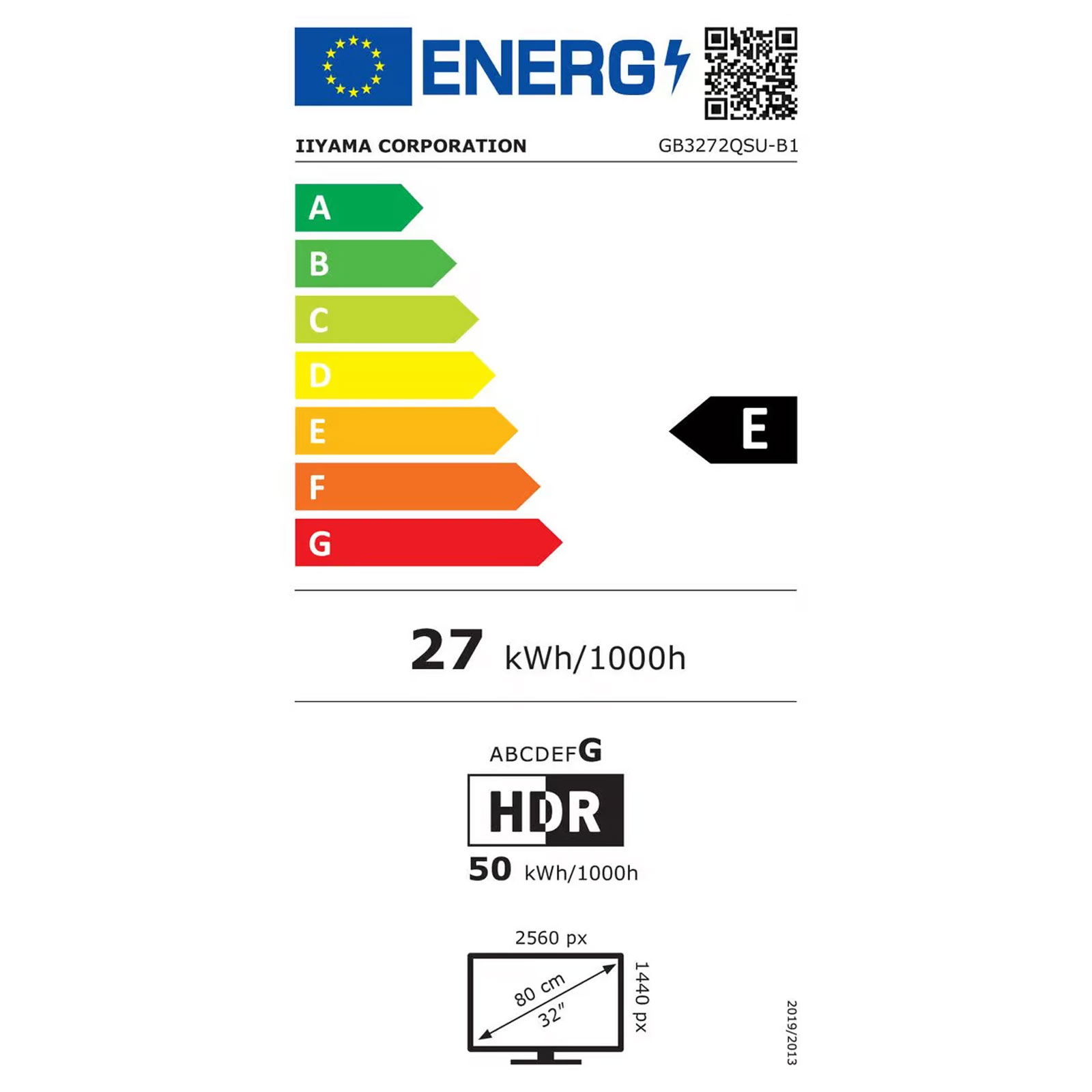 iiyama G-MASTER GB3272QSU-B1 Gaming-Monitor