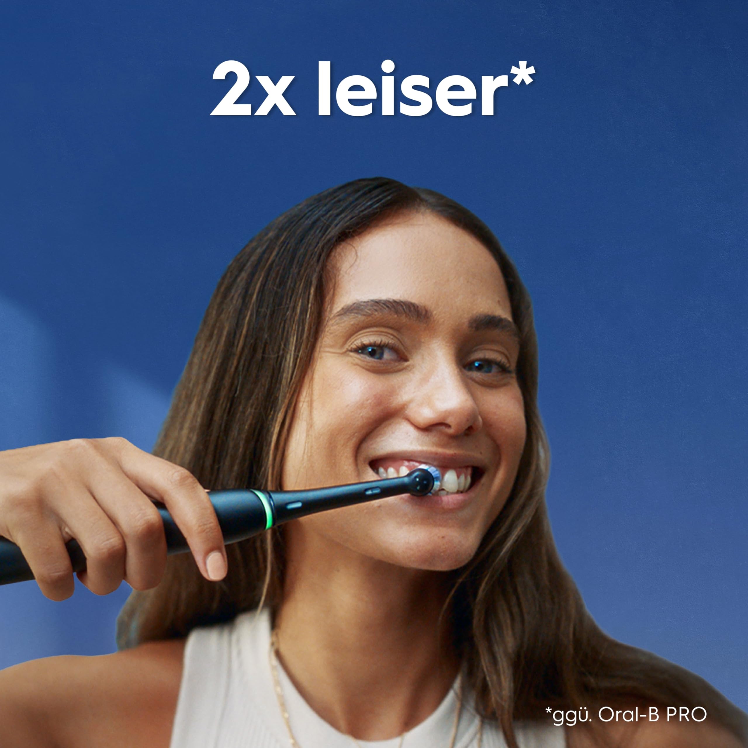 Oral-B iO Series 3 Elektrische Zahnbürste Doppelpack Schwarz und Rosa