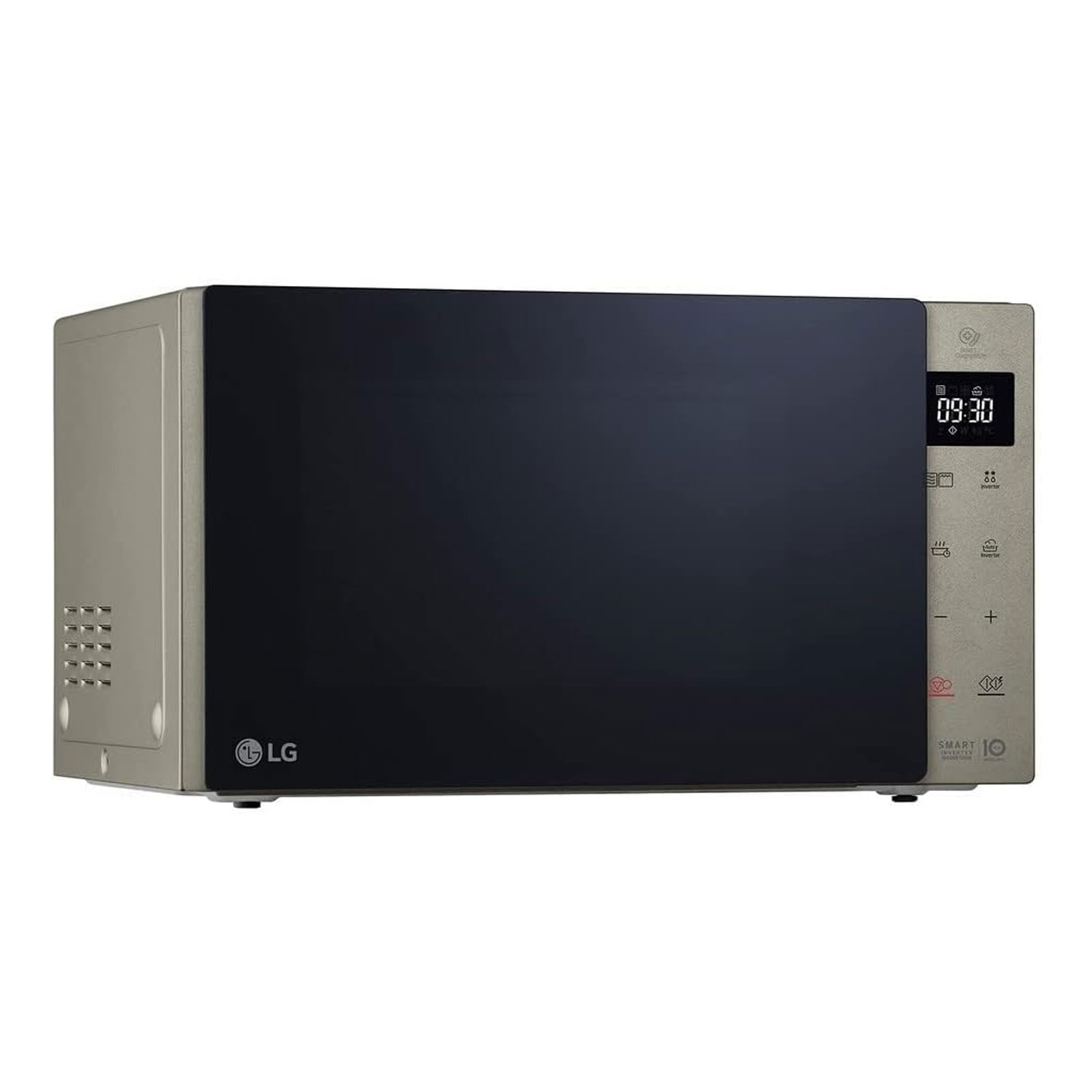 LG Electronics MH6535NBS Mikrowelle mit Grill  Smart Inverter Technologie 1000 W  25 L